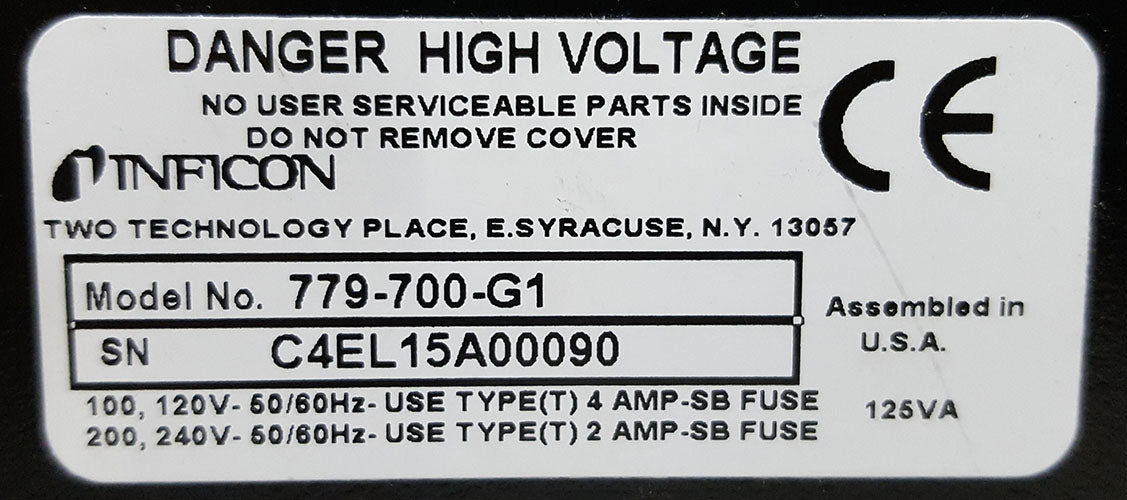 Used Inficon Cygnus 779-700-G1