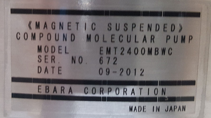 Used Ebara EMT2400MBWC