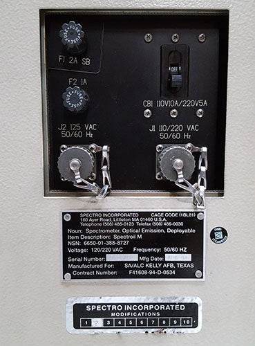 Used Spectro Inc SPECTROIL M