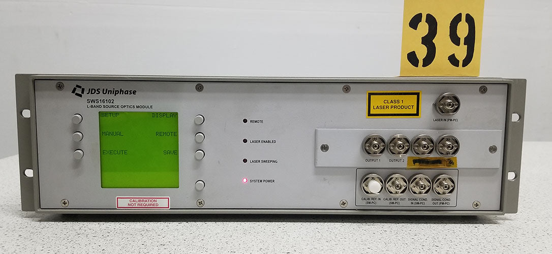 Used JDS Uniphase SWS16102