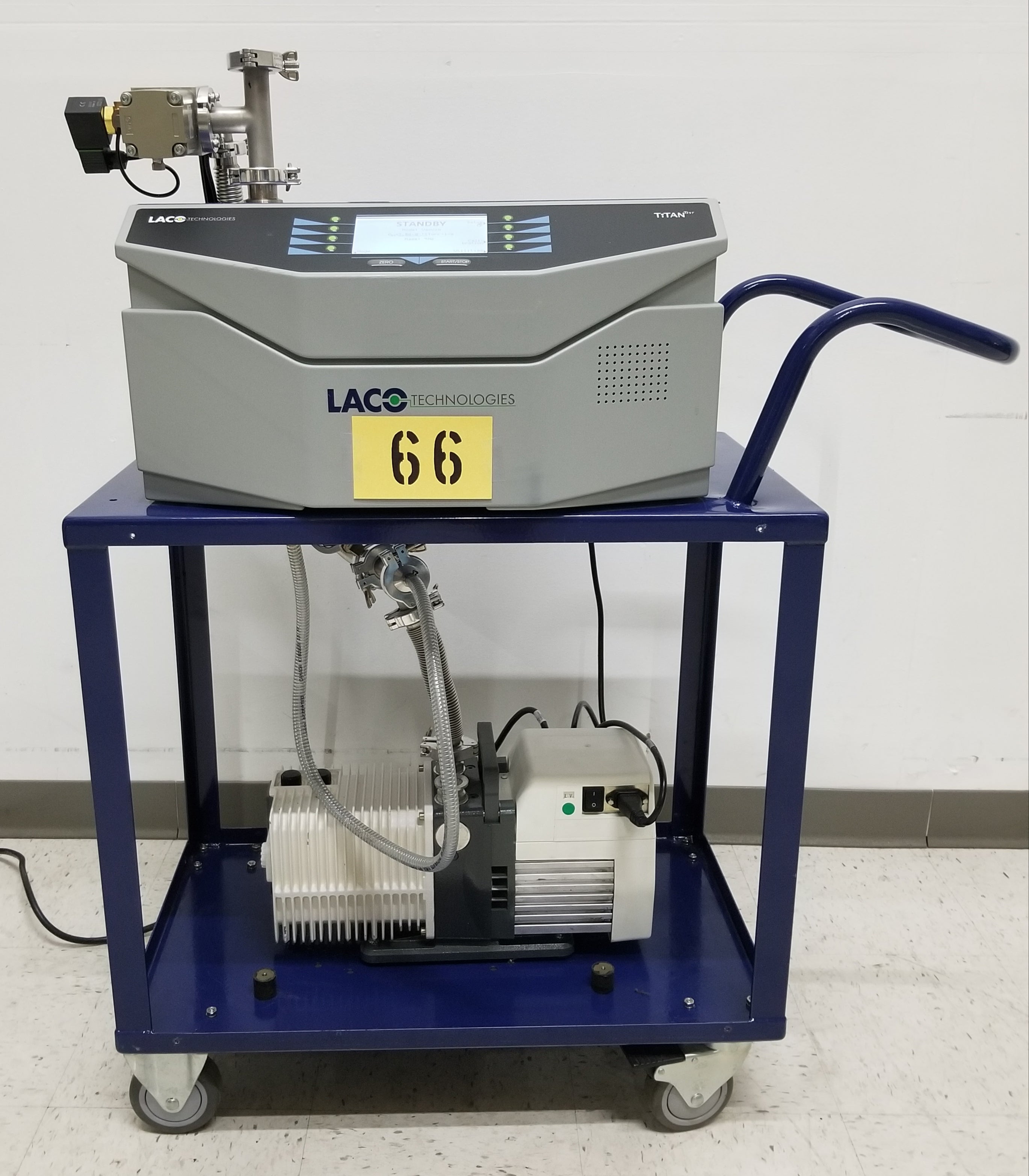 Used Laco Titan M-Series Helium Leak Detector