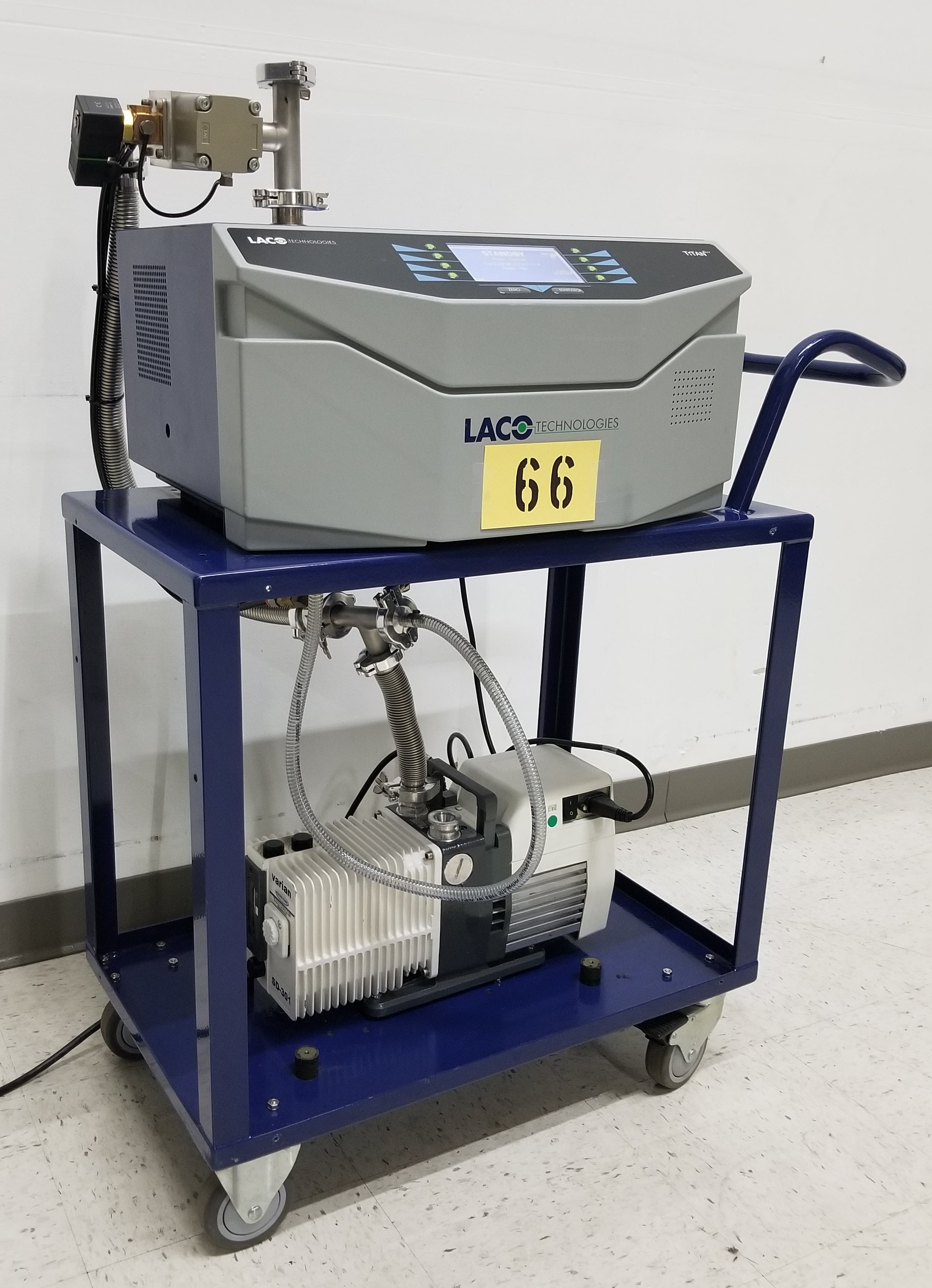 Used Laco Titan M-Series Helium Leak Detector