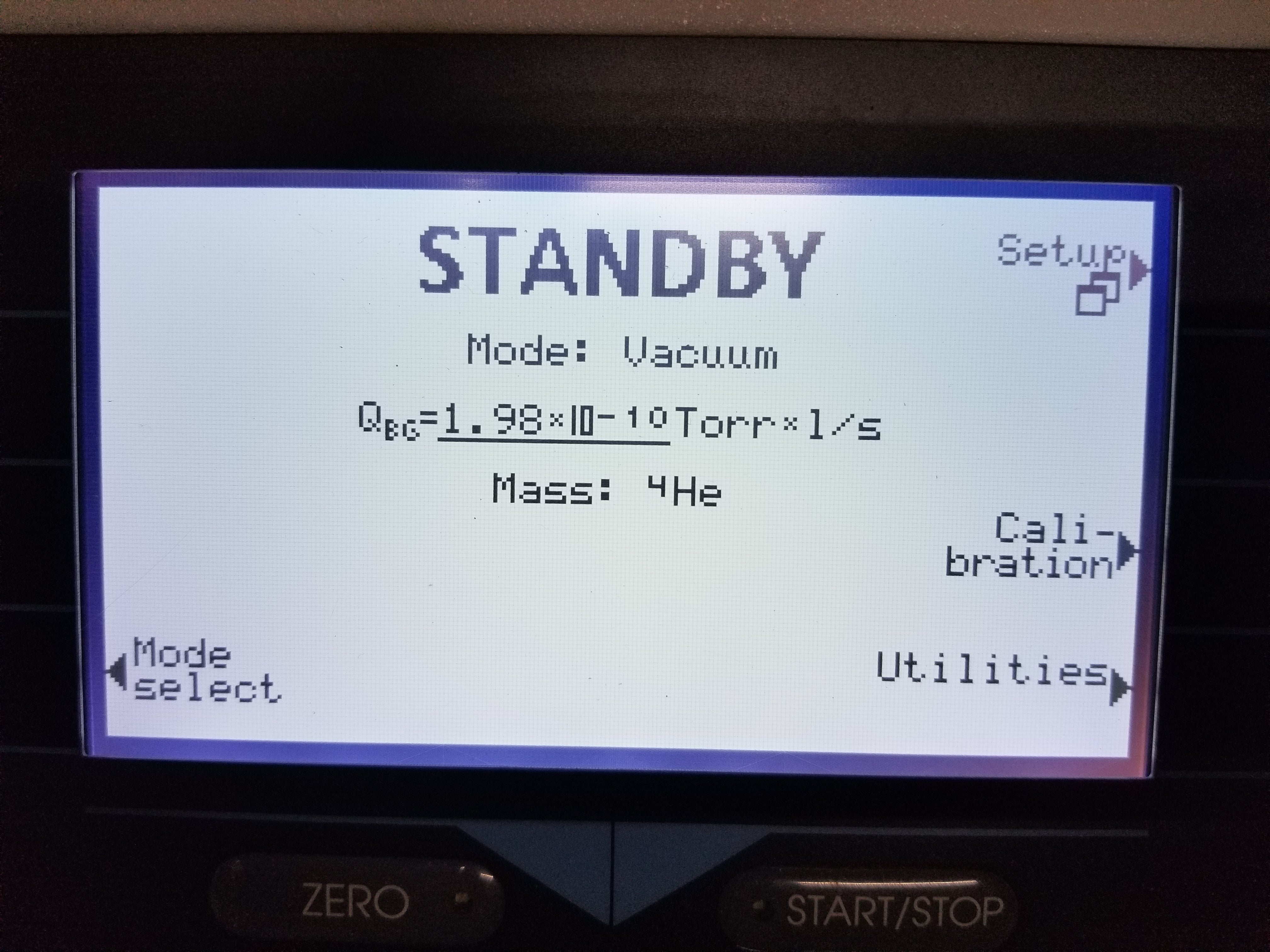 Used Laco Titan M-Series Helium Leak Detector