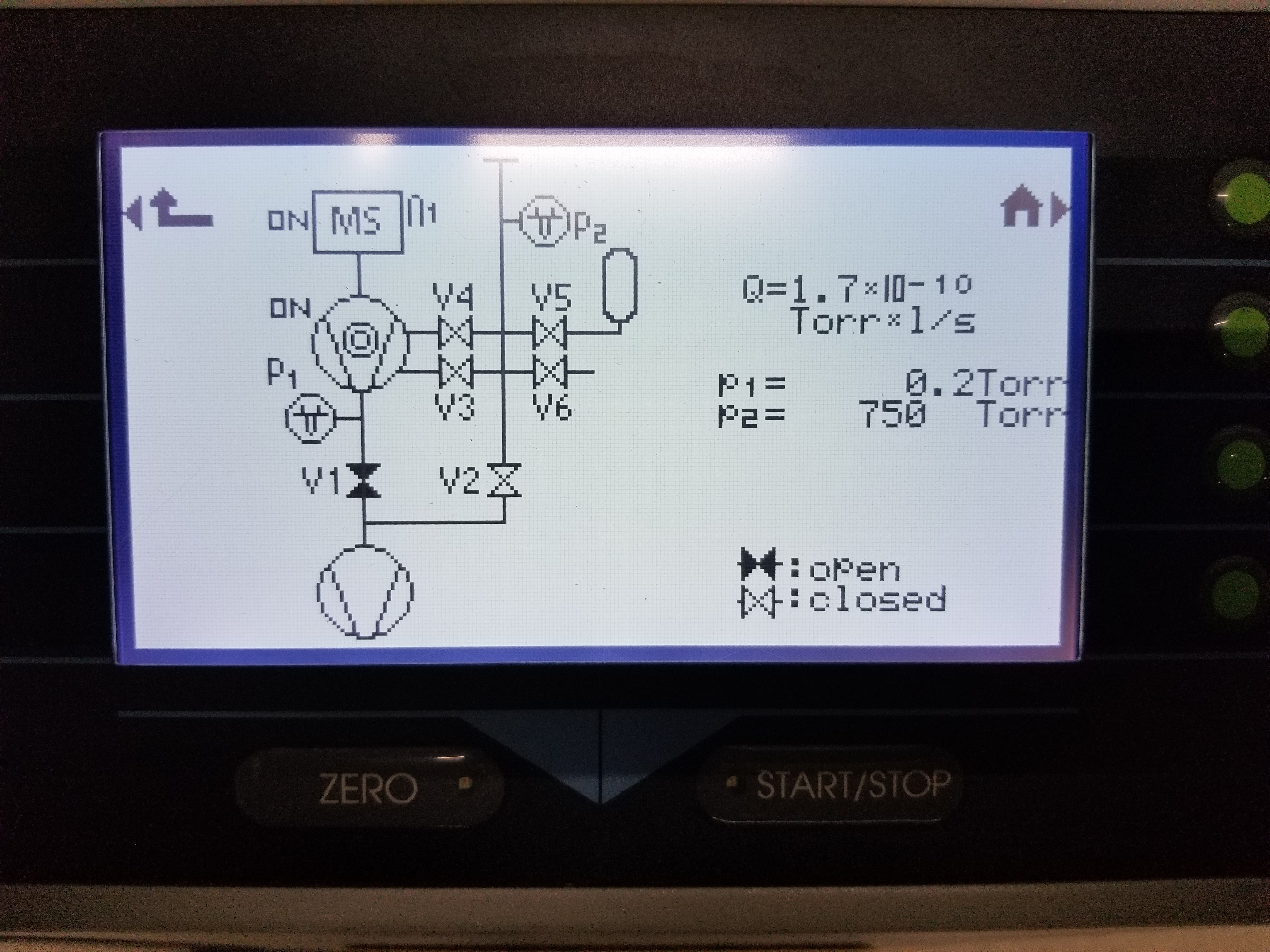 Used Laco Titan M-Series Helium Leak Detector
