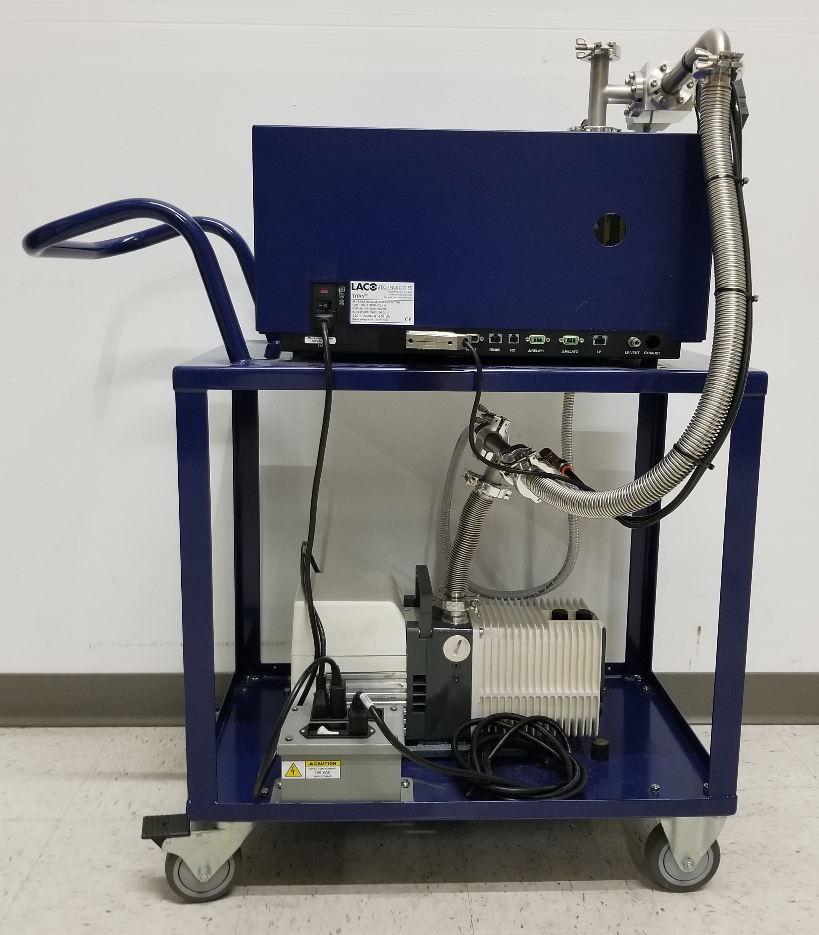 Used Laco Titan M-Series Helium Leak Detector