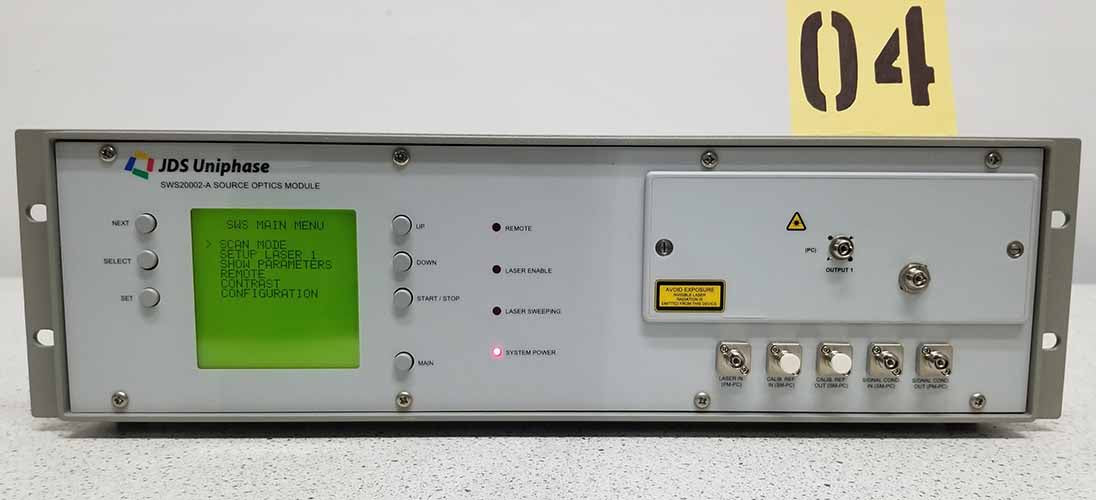 Used JDS Uniphase SWS20002-A-N1