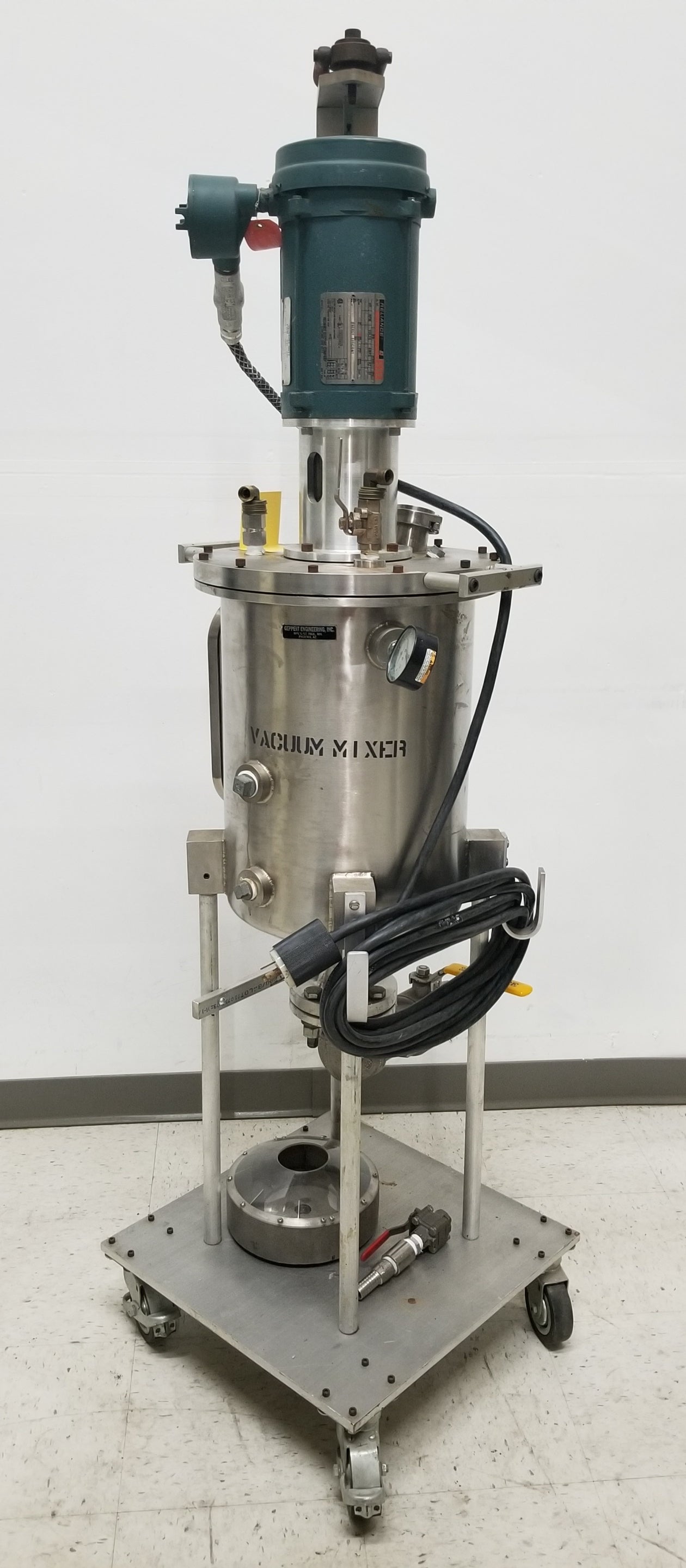 Used Geppert Engineering Vacuum Mixer