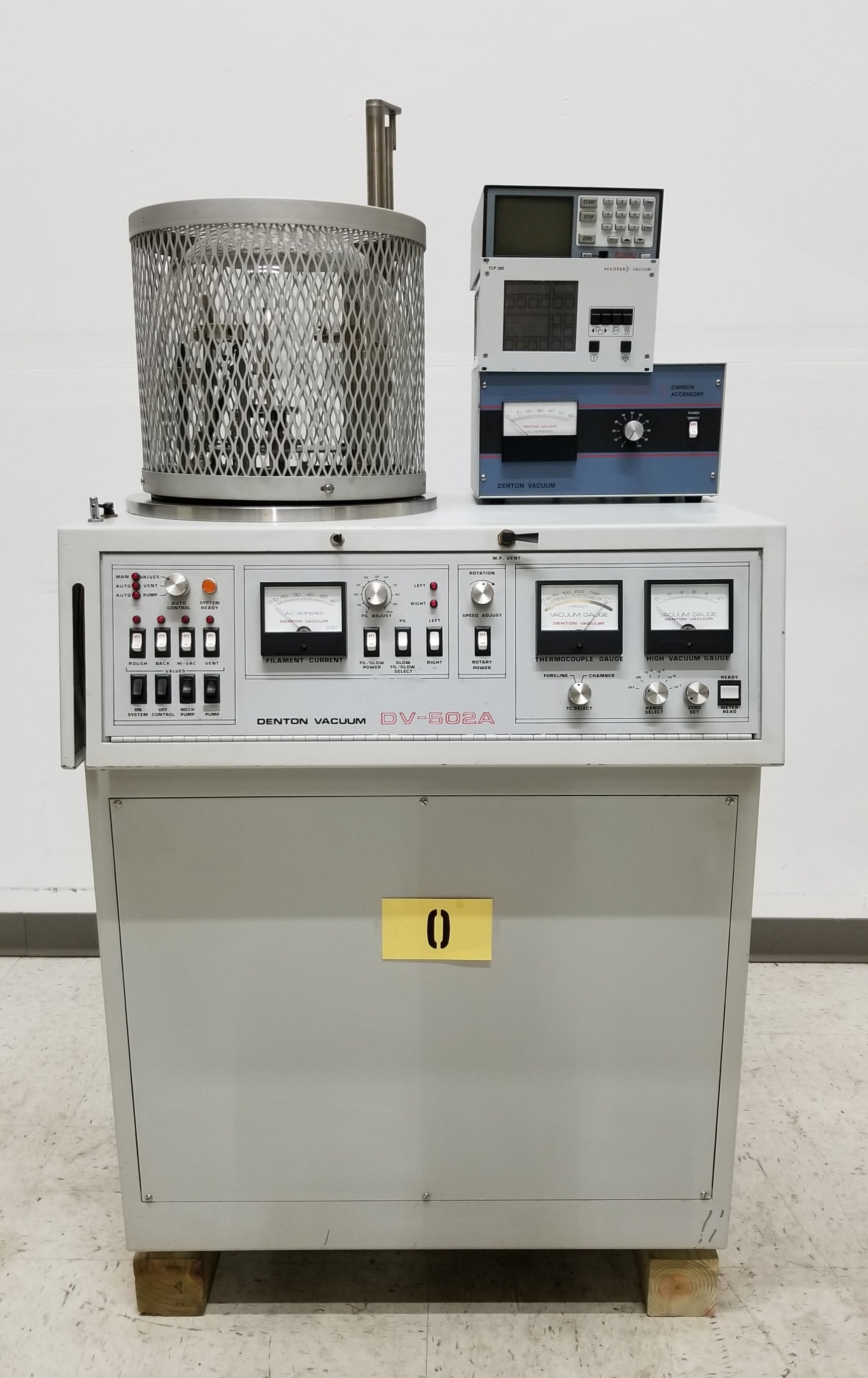 Used Denton Vacuum DV502A Thermal Evaporator