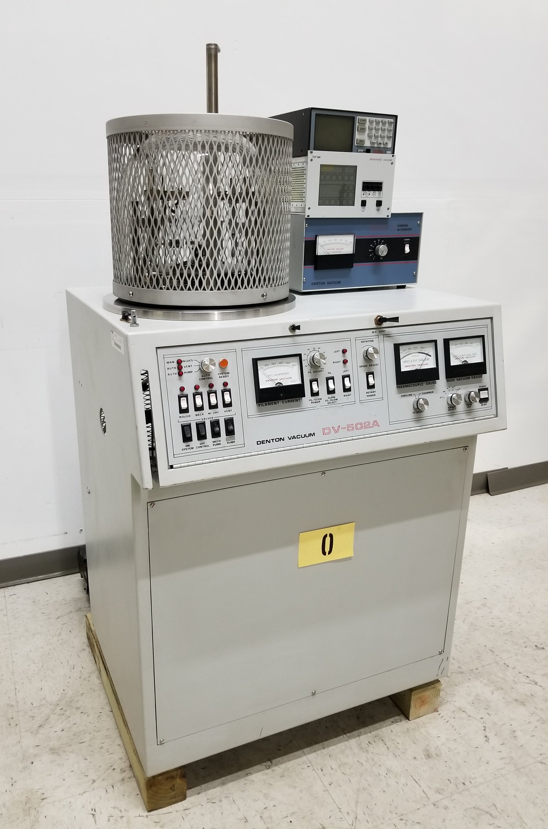 Used Denton Vacuum DV502A Thermal Evaporator