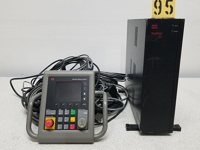 Used MTS TESTSTAR IIs 493.01 Control Interface Box with Remote Station Controller