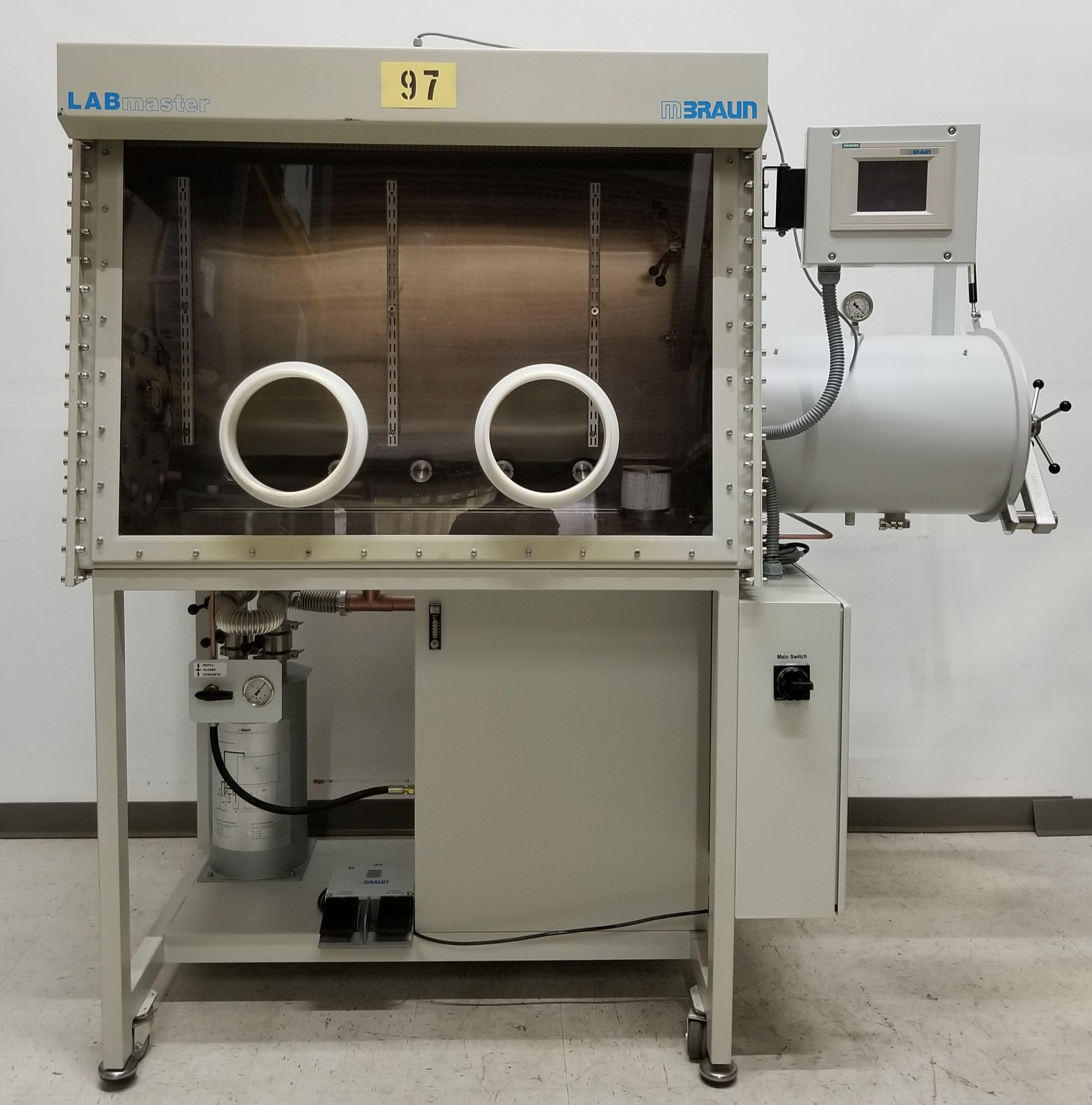 Used M Braun Lab master Glove Box