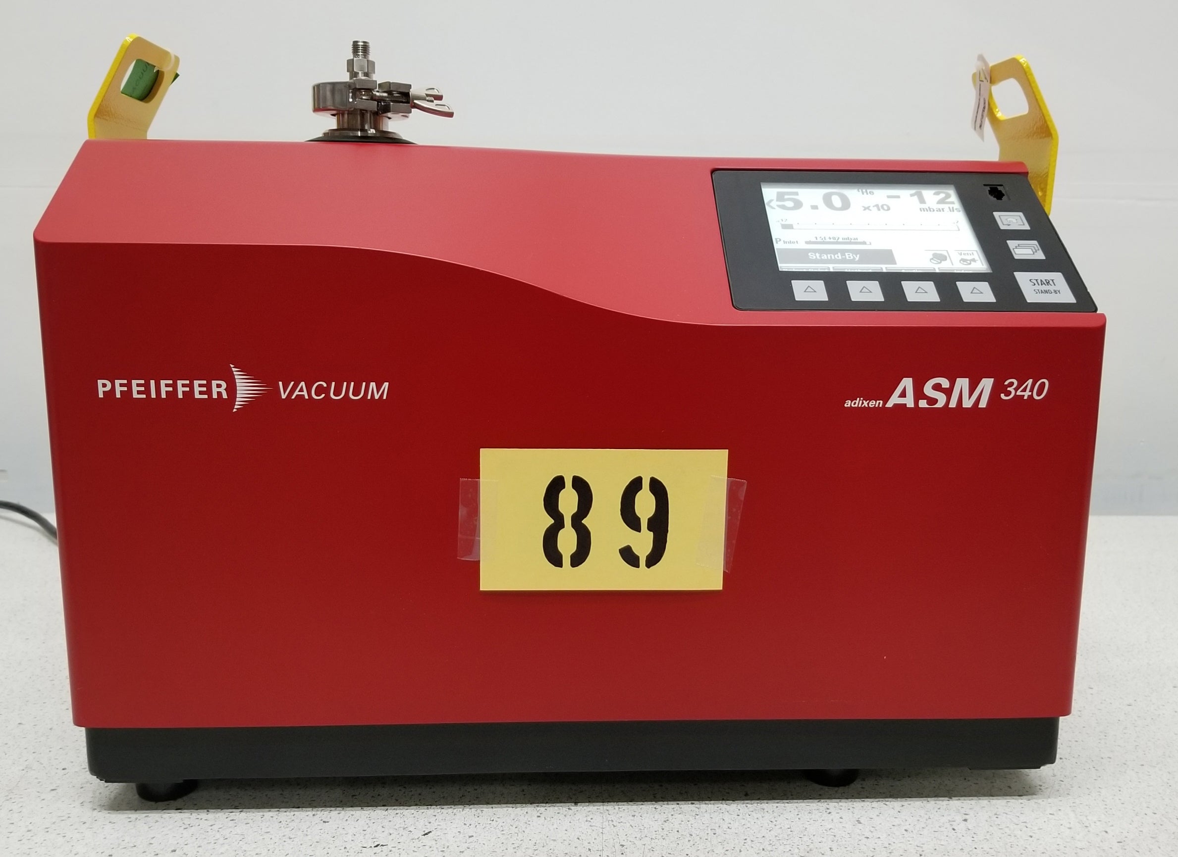 Used Pfeiffer ASM 340 DRY Helium Leak Detector