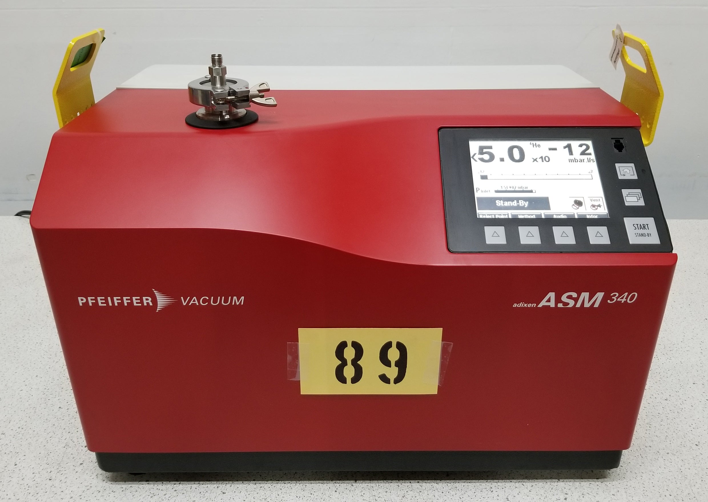 Used Pfeiffer ASM 340 DRY Helium Leak Detector