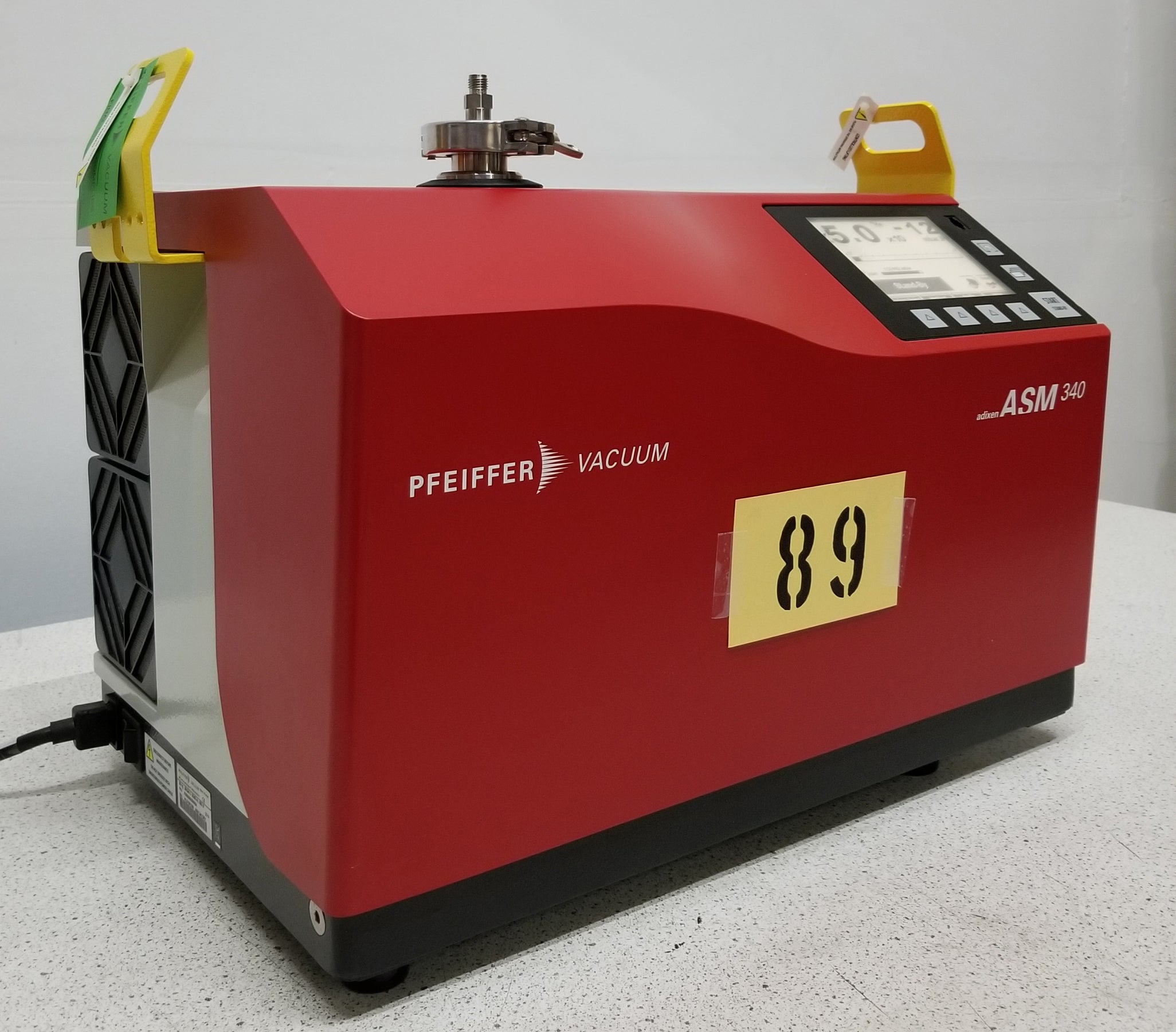 Used Pfeiffer ASM 340 DRY Helium Leak Detector