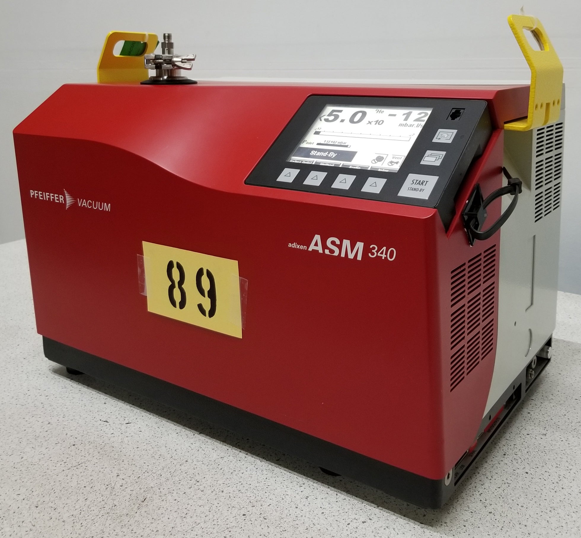 Used Pfeiffer ASM 340 DRY Helium Leak Detector