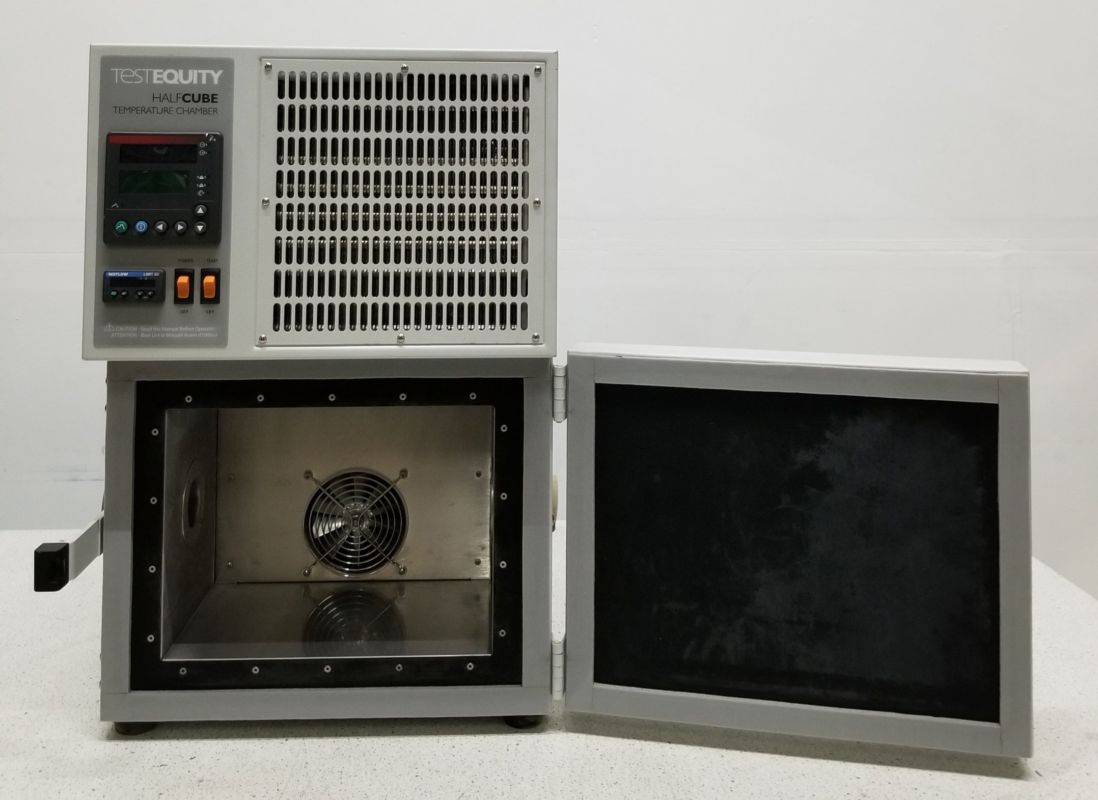 Used Test Equity 105 Half Cube Table Top Temperature Chamber