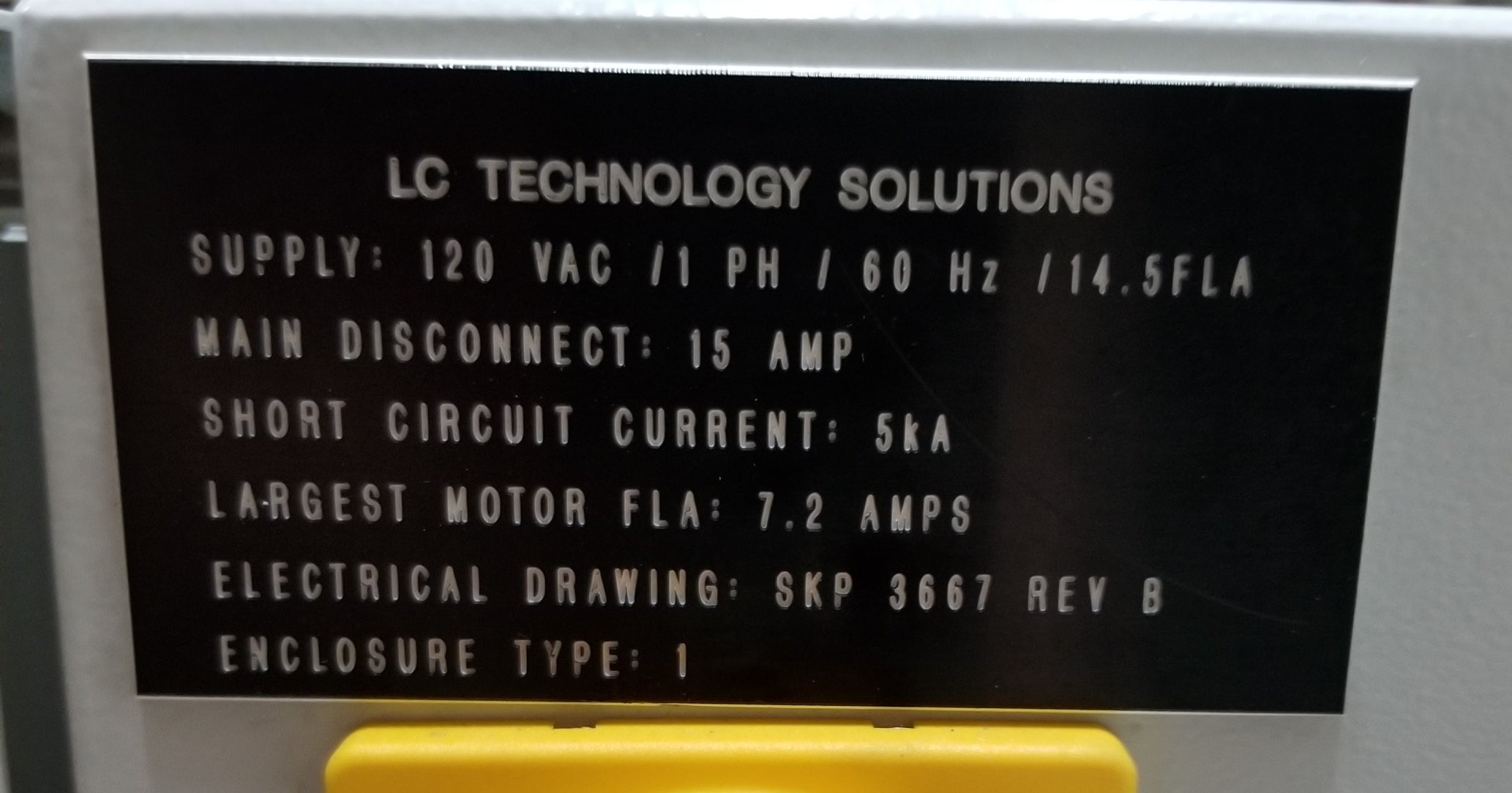 Used LC Technology Solutions LC-200 4 Port Glove Box