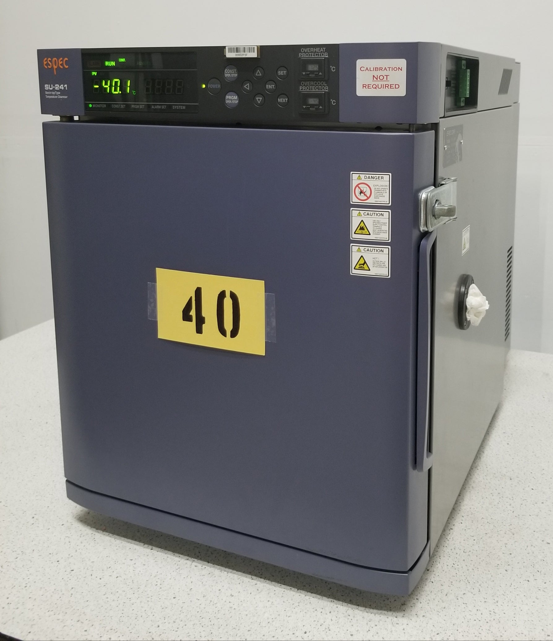 Used Espec SU 241 Bench-Top Temperature Chamber -40°C to +150°C