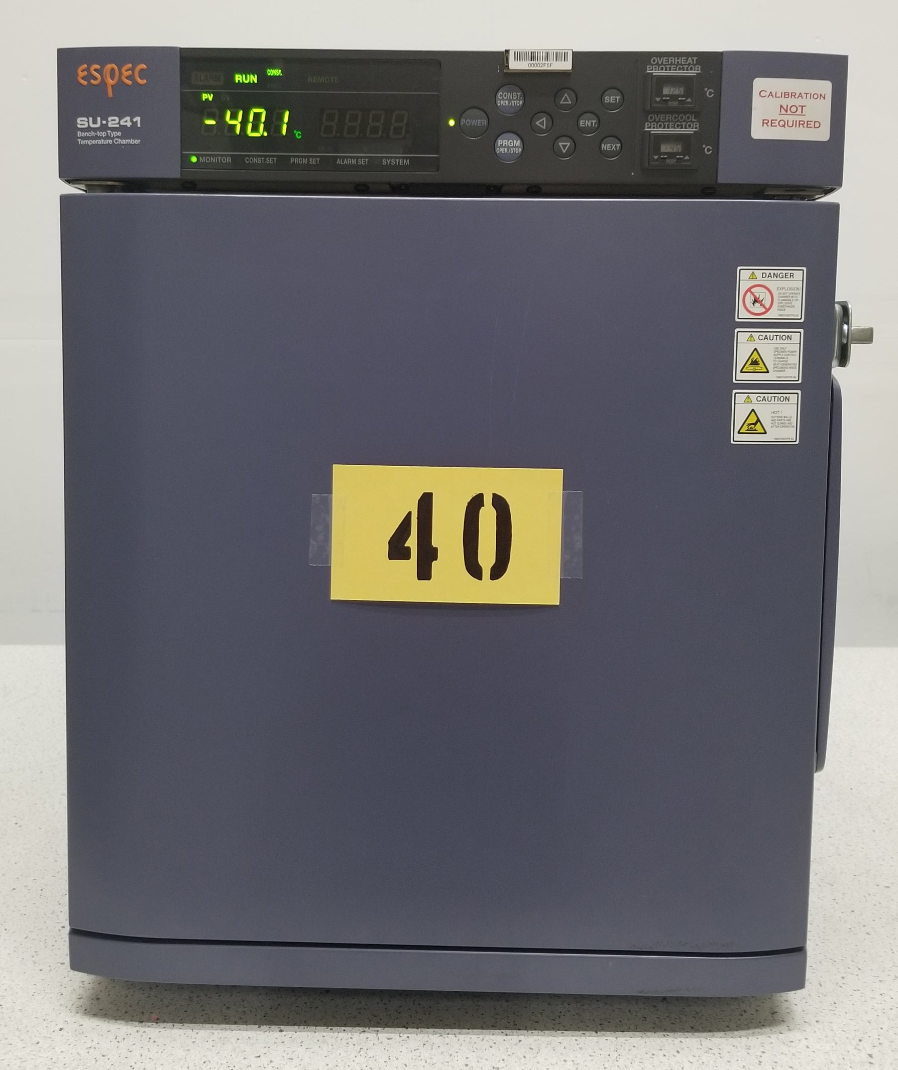 Used Espec SU 241 Bench-Top Temperature Chamber -40°C to +150°C