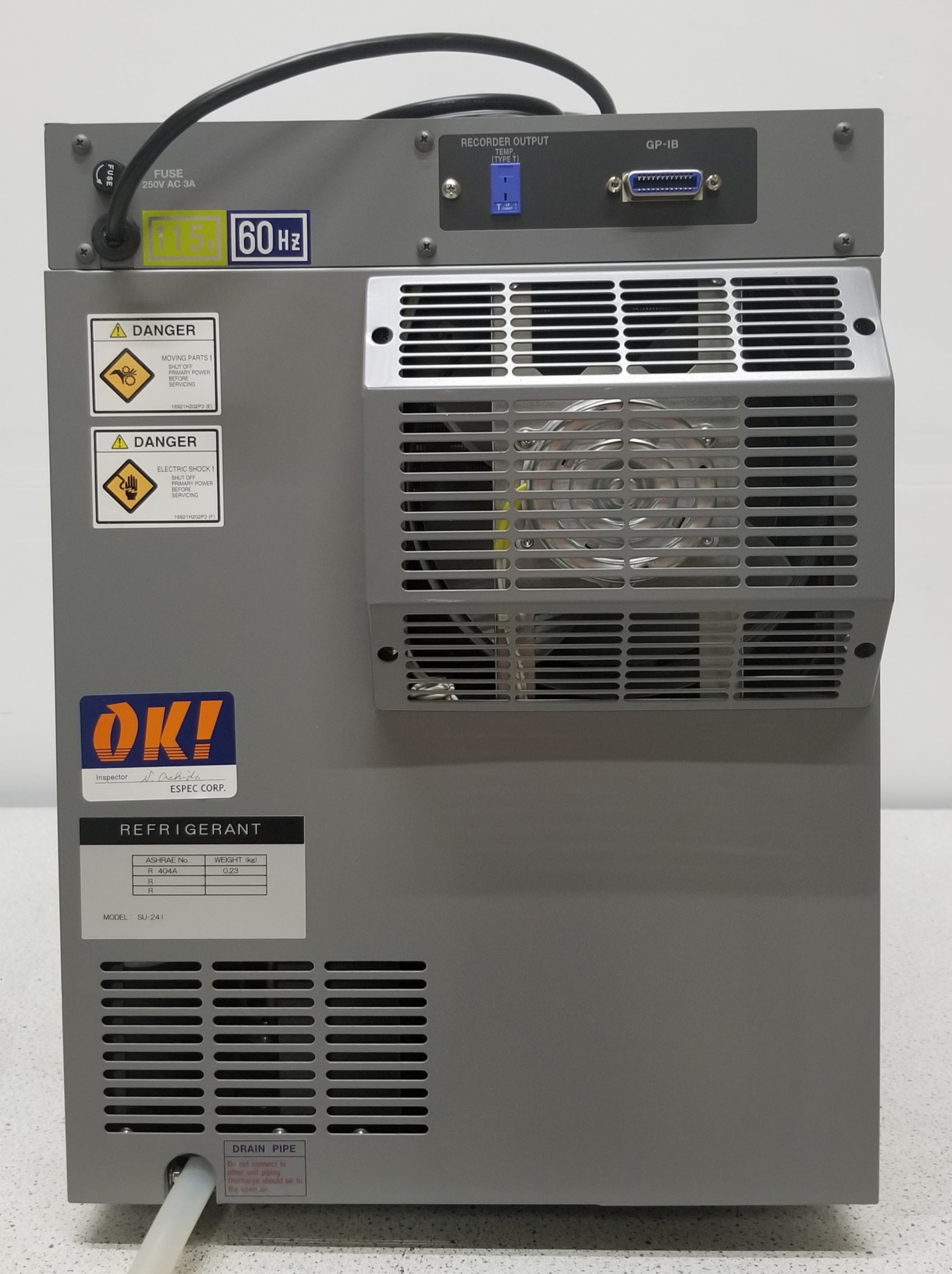 Used Espec SU 241 Bench-Top Temperature Chamber -40°C to +150°C