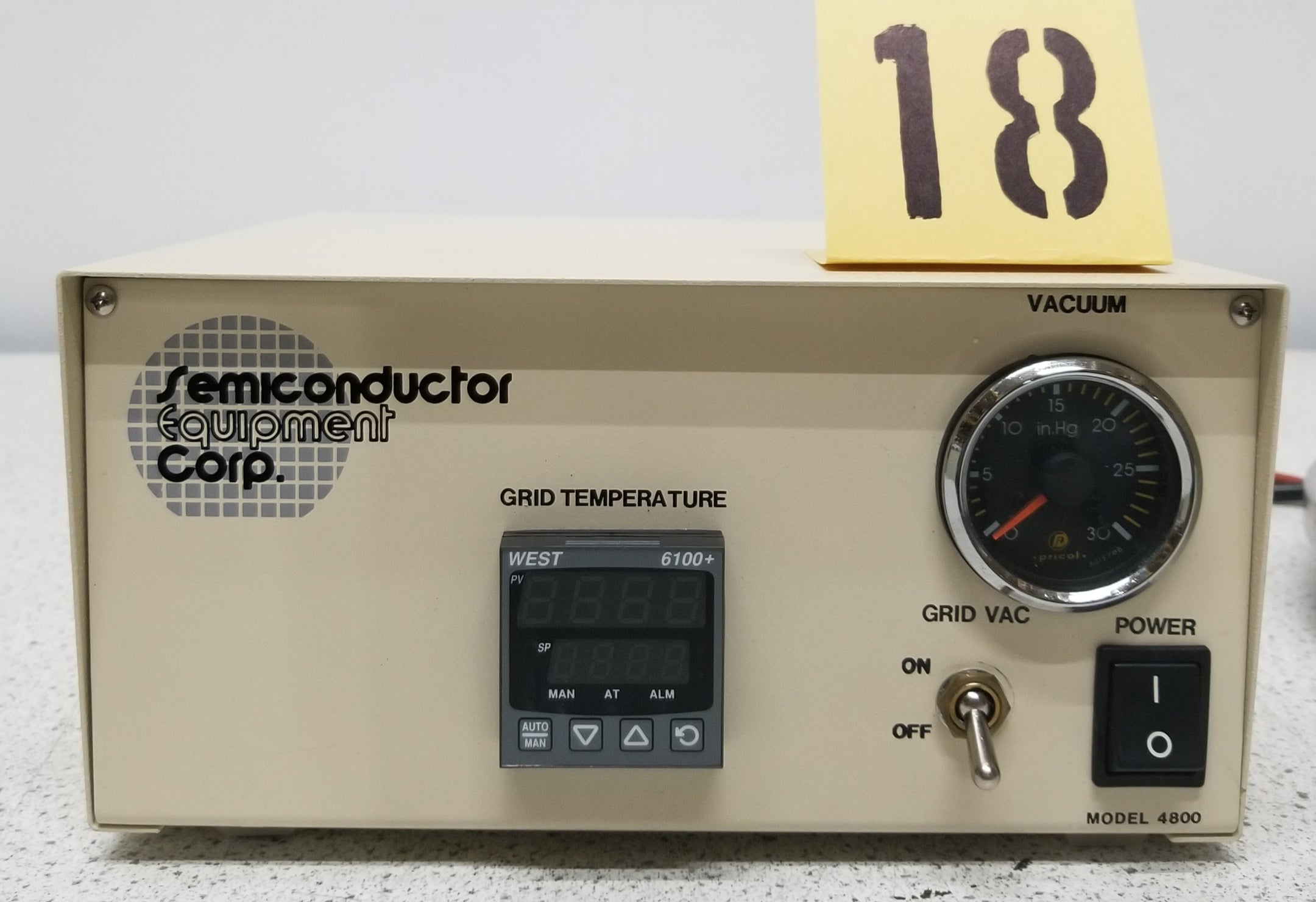 Used Semiconductor Equipment Corporation 4800 12" Wafer Die Ejector Grid