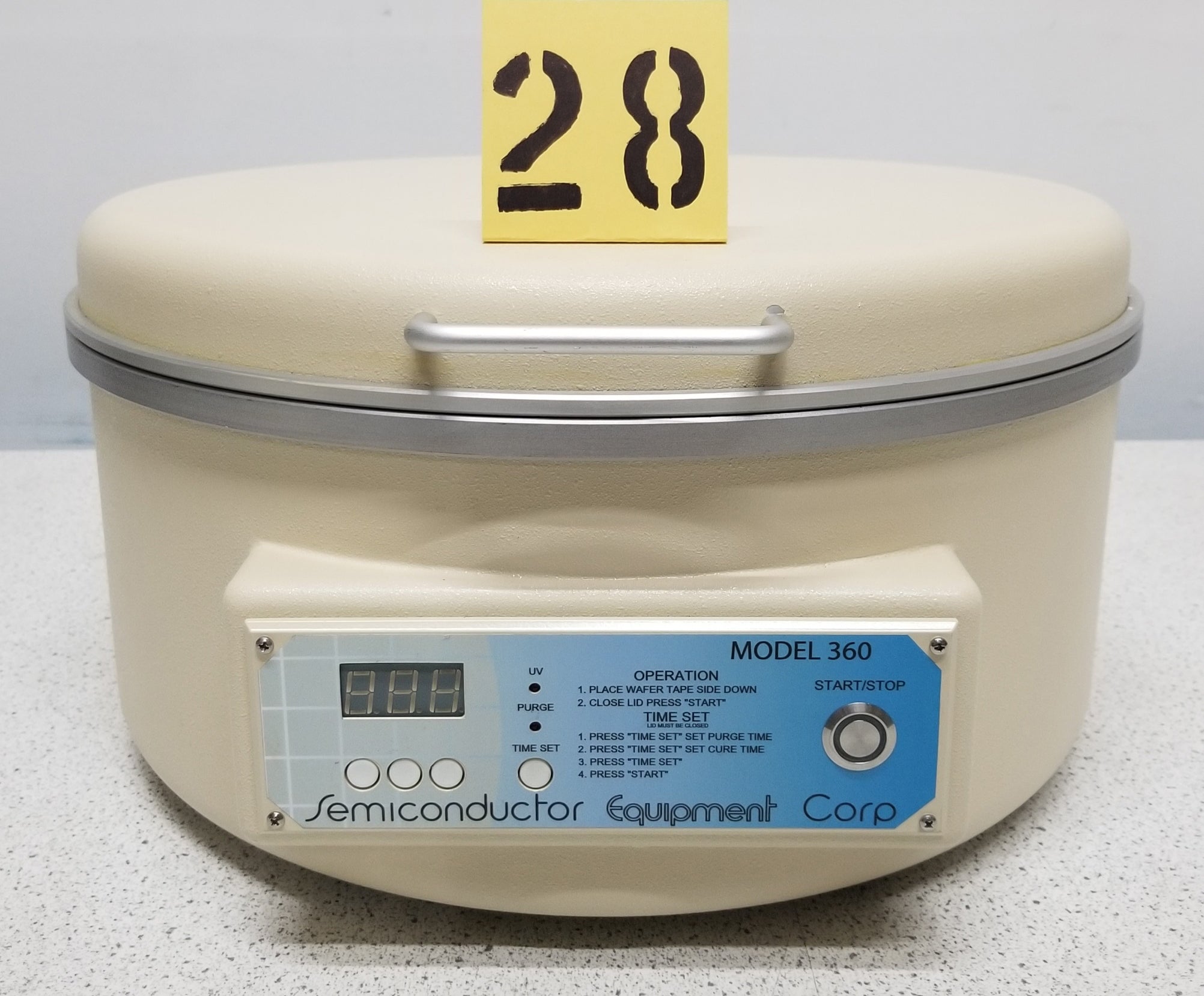 Used Semiconductor Equipment Corp. 360 Tape Frame UV Exposure System