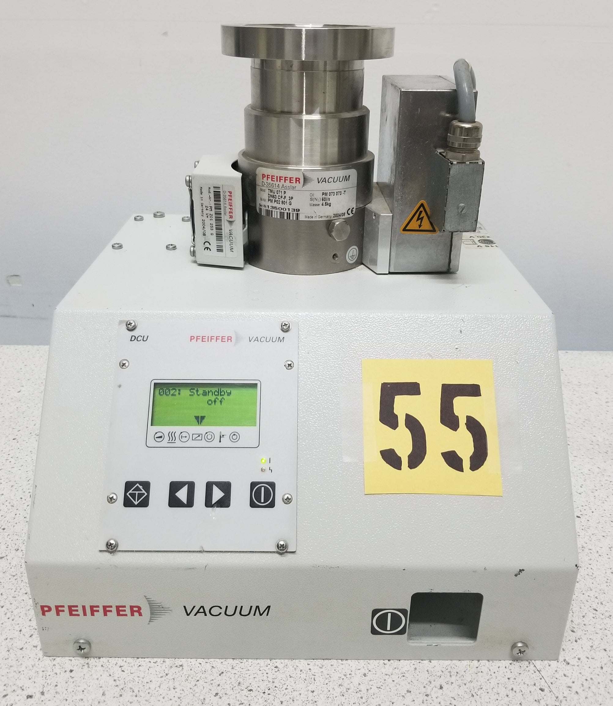 Used Pfeiffer Vacuum TSU 071E Turbopump Vacuum Station