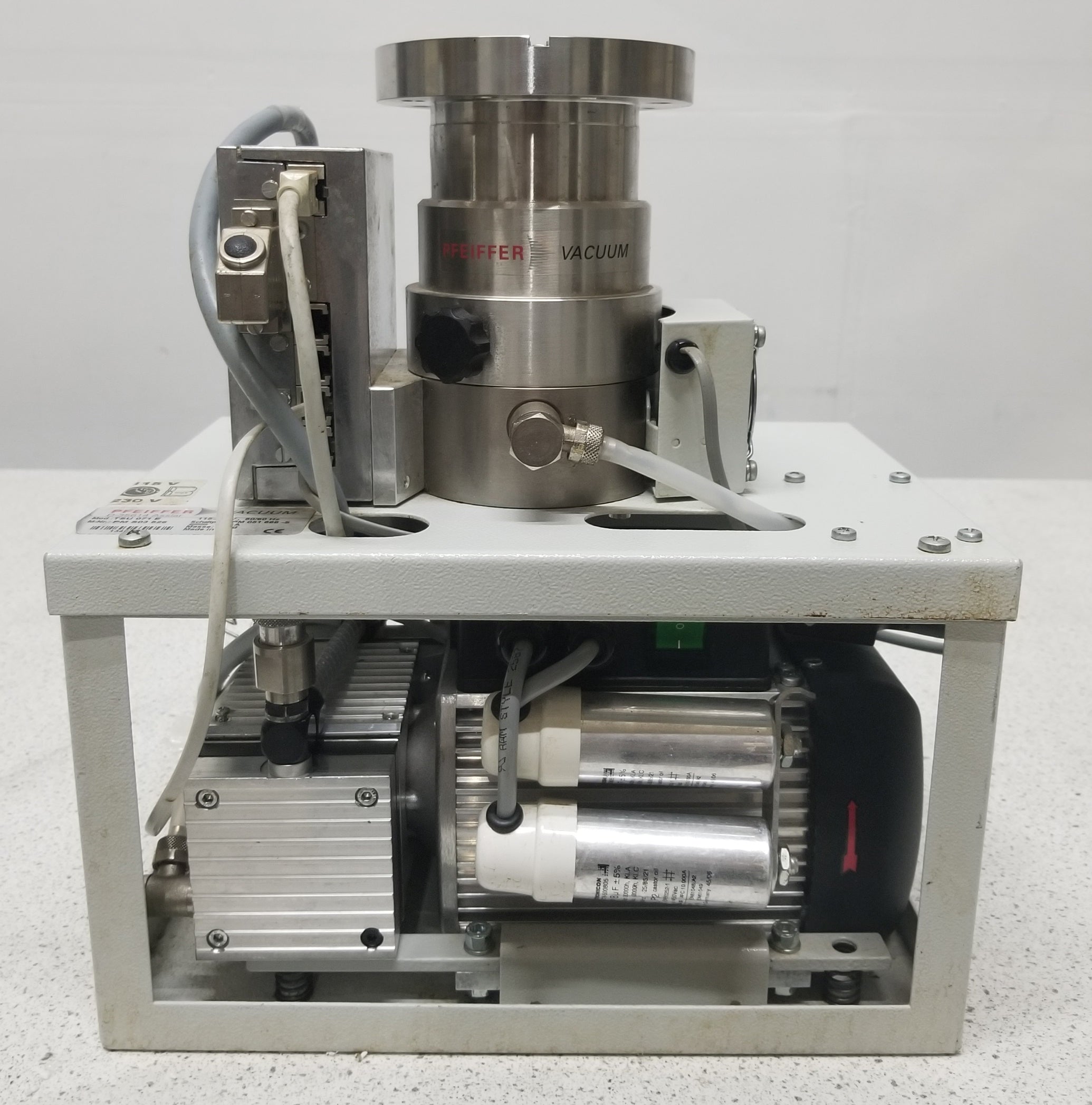 Used Pfeiffer Vacuum TSU 071E Turbopump Vacuum Station