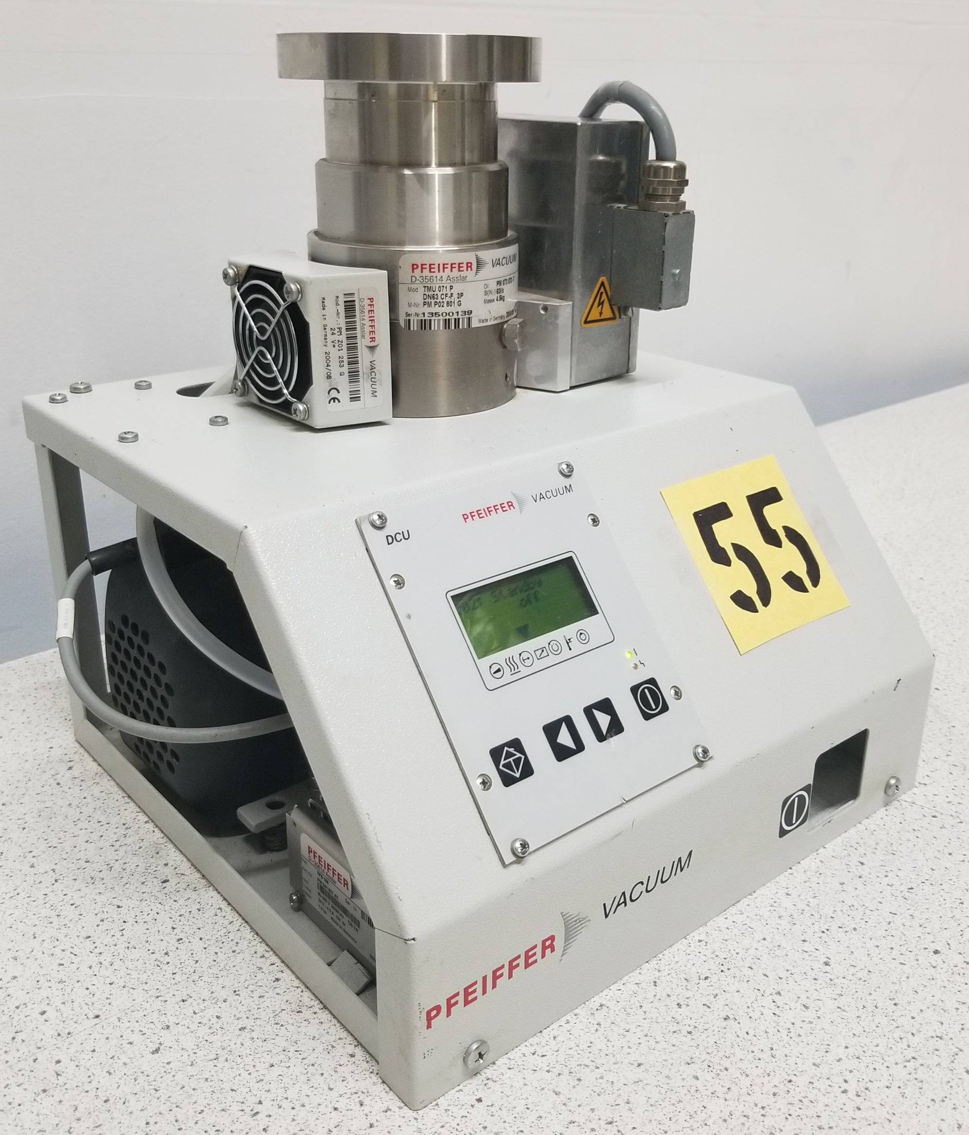 Used Pfeiffer Vacuum TSU 071E Turbopump Vacuum Station