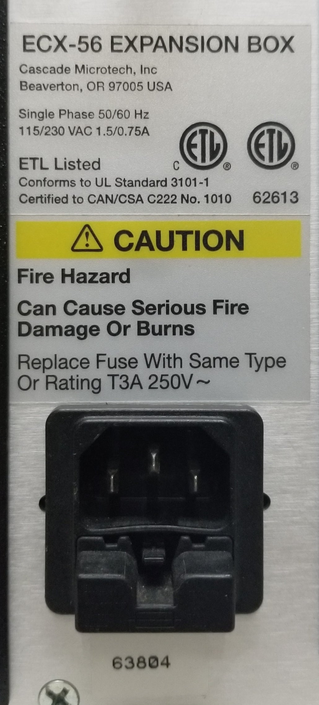 Used Cascade Microtech ECX-56 Expansion Module