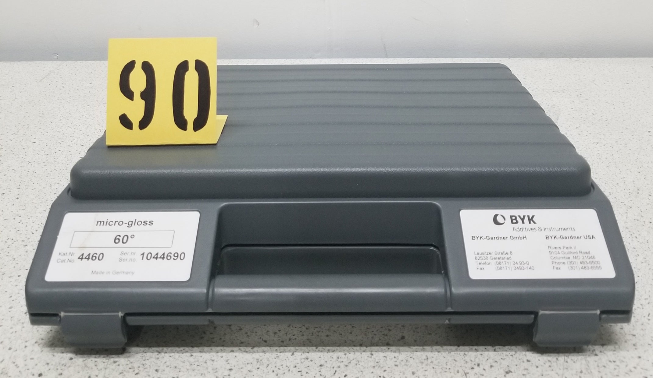 Used BYK Gardner Micro Gloss 60° Single Angle Meter