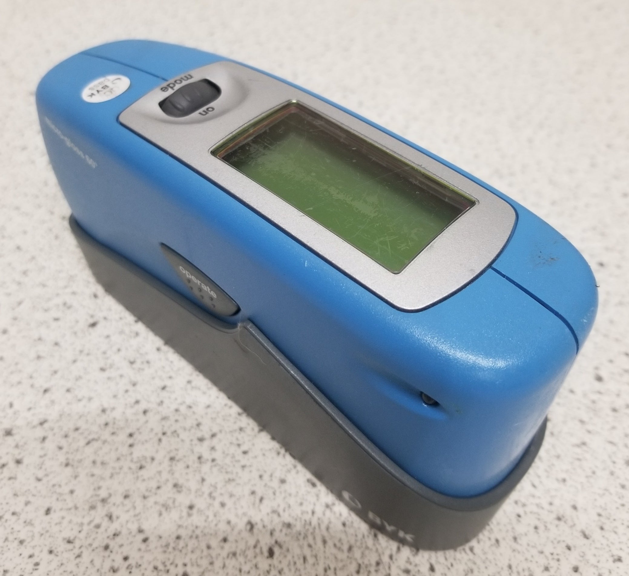 Used BYK Gardner Micro Gloss 60° Single Angle Meter