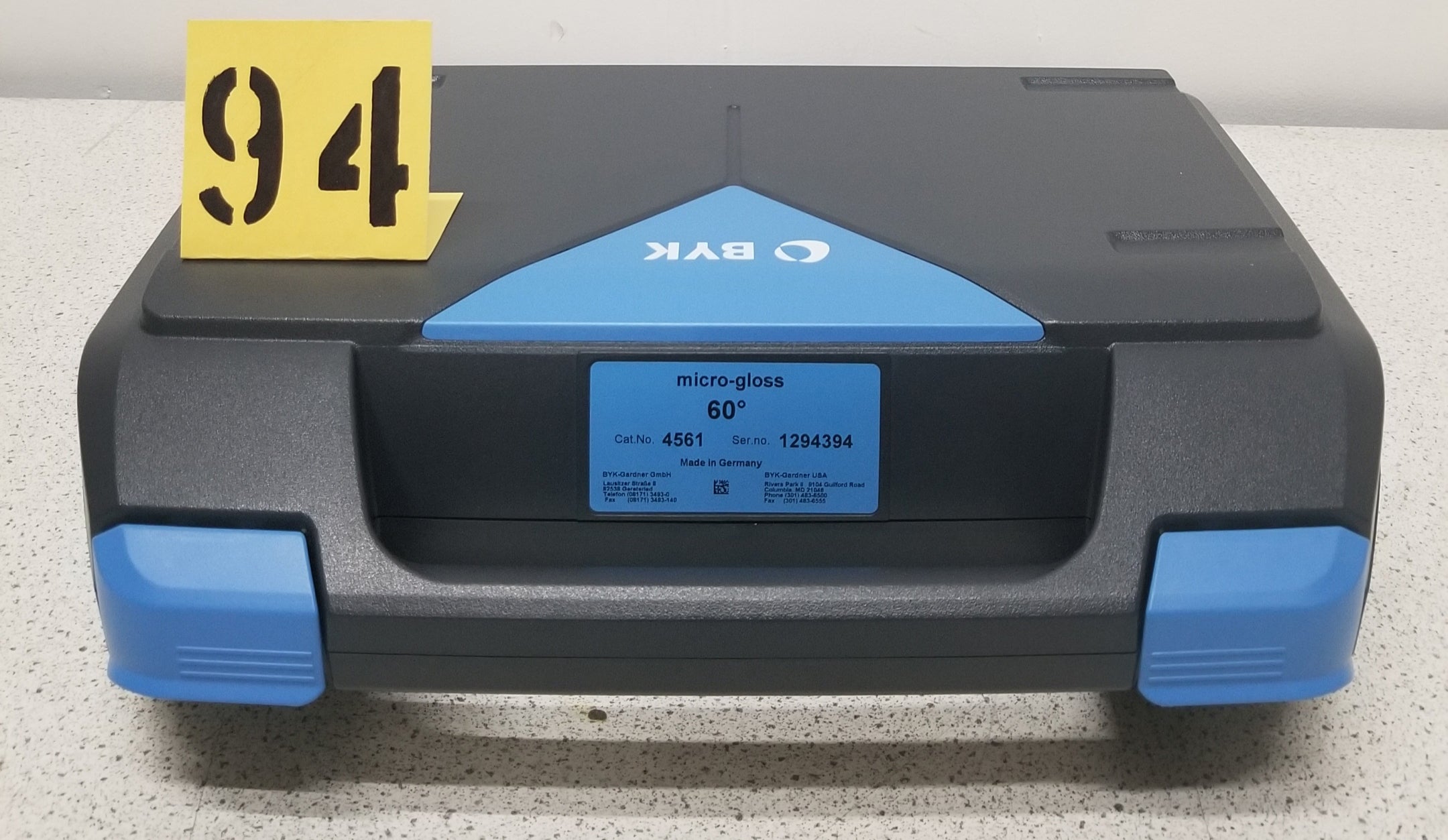 Used BYK Gardner Micro Gloss 60° Single Angle Meter