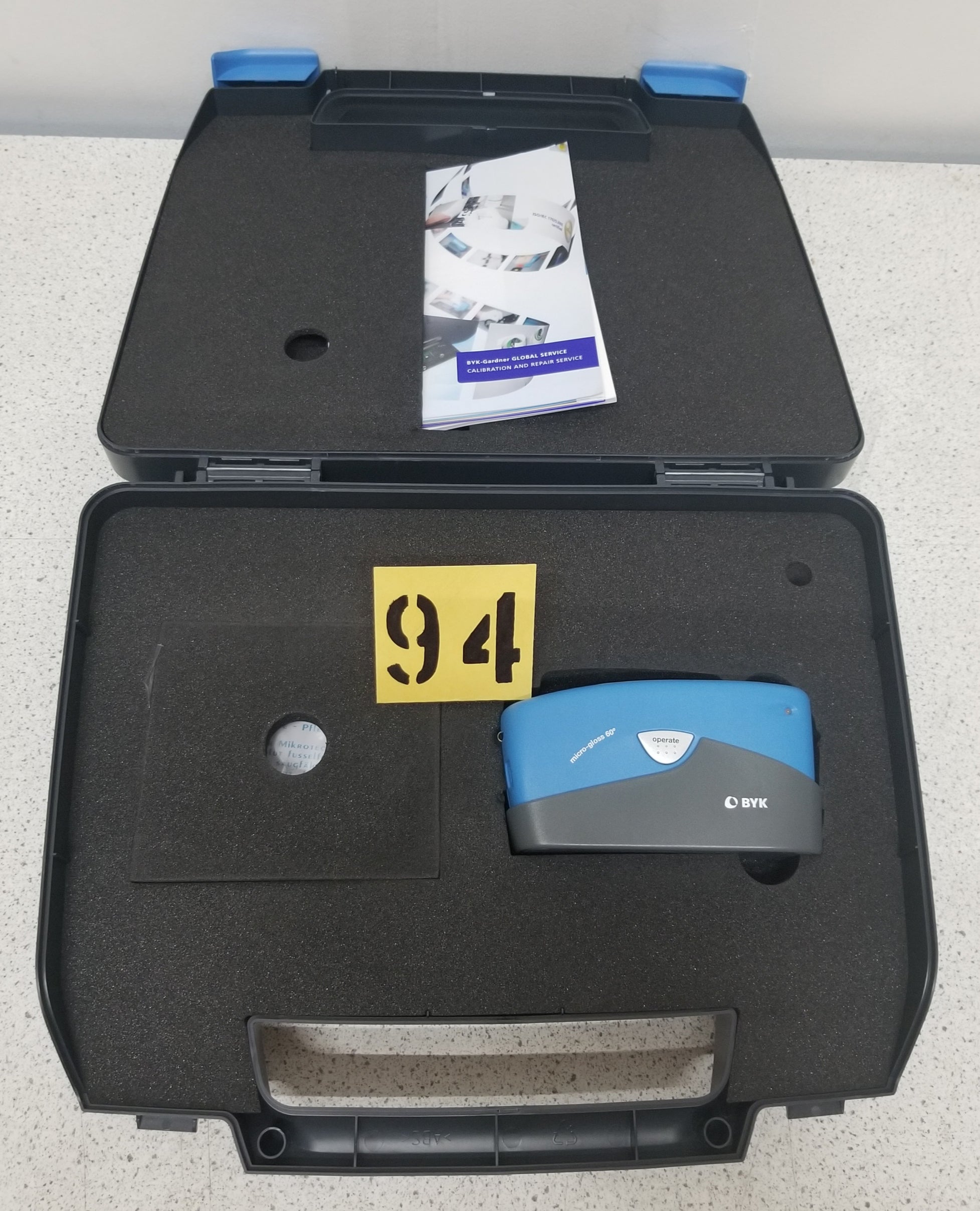 Used BYK Gardner Micro Gloss 60° Single Angle Meter