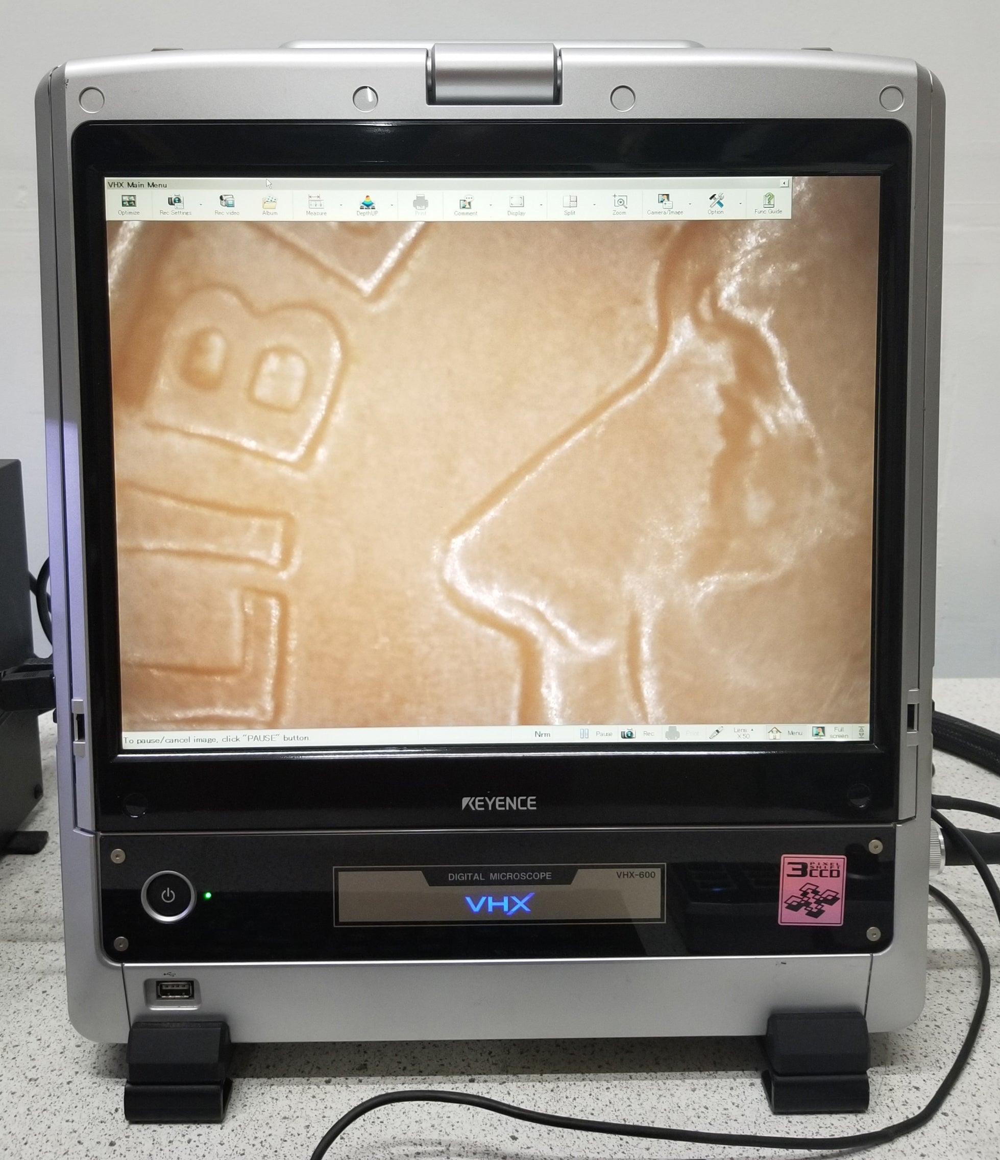 Used Keyence VHX-600E Digital Microscope