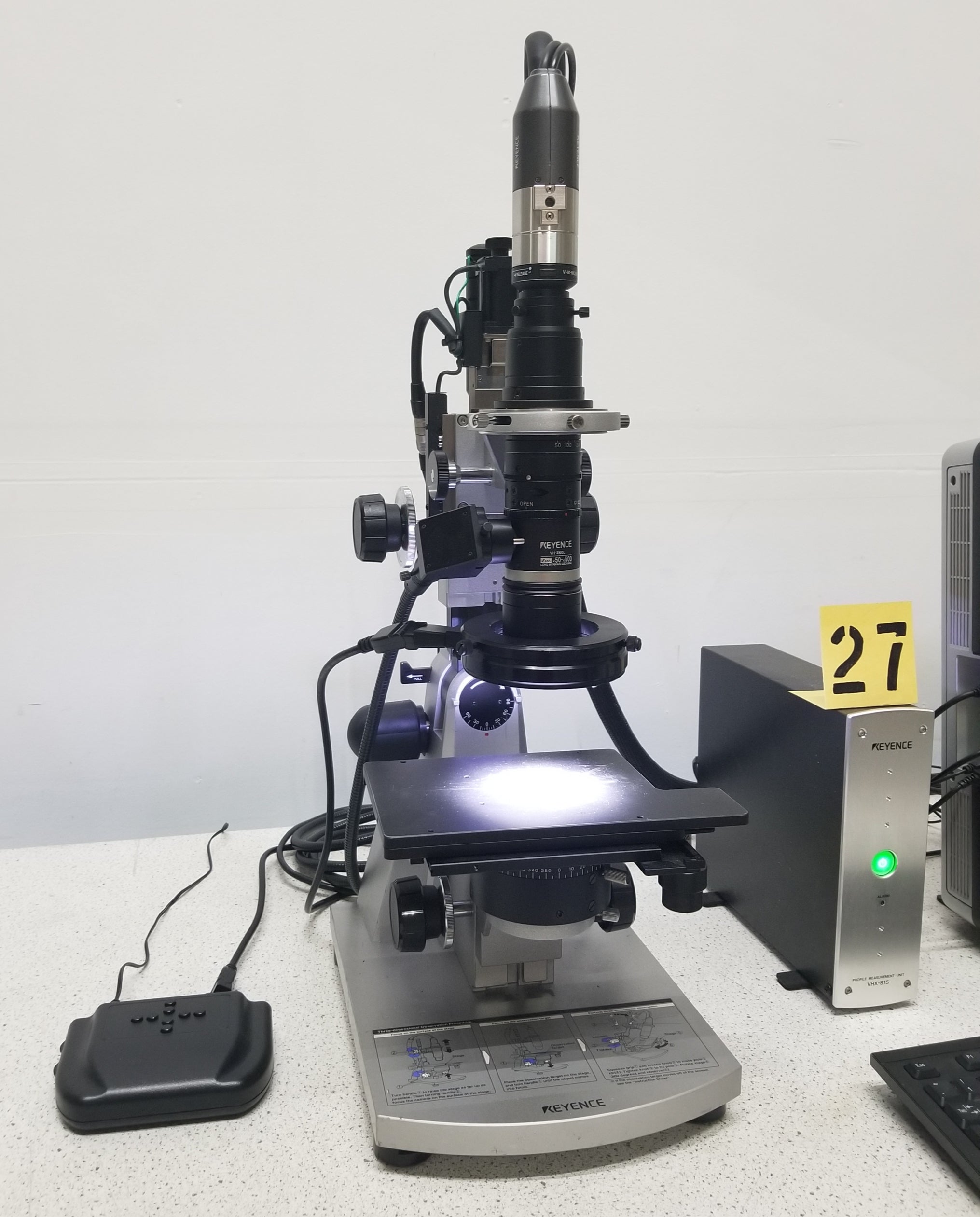 Used Keyence VHX-600E Digital Microscope