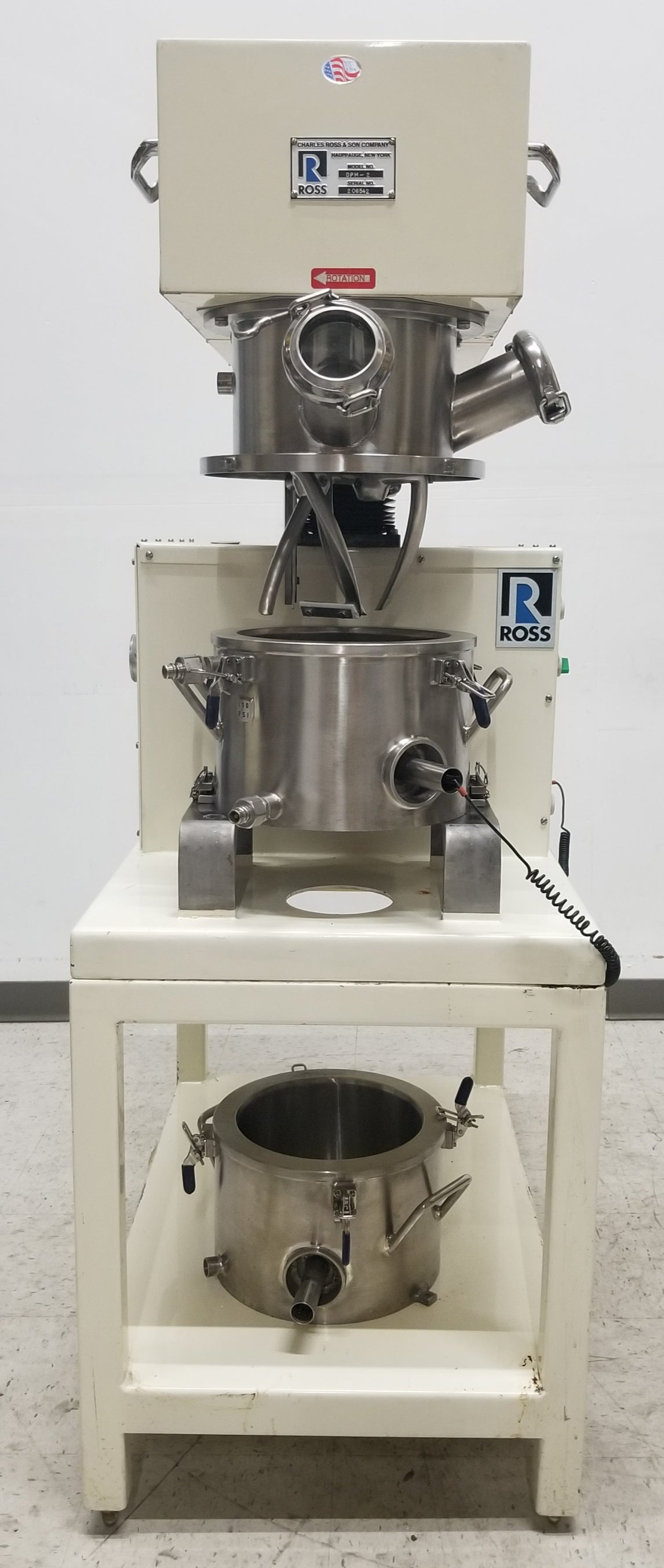 Used Charles Ross DPM-2 Double Planetary Mixer