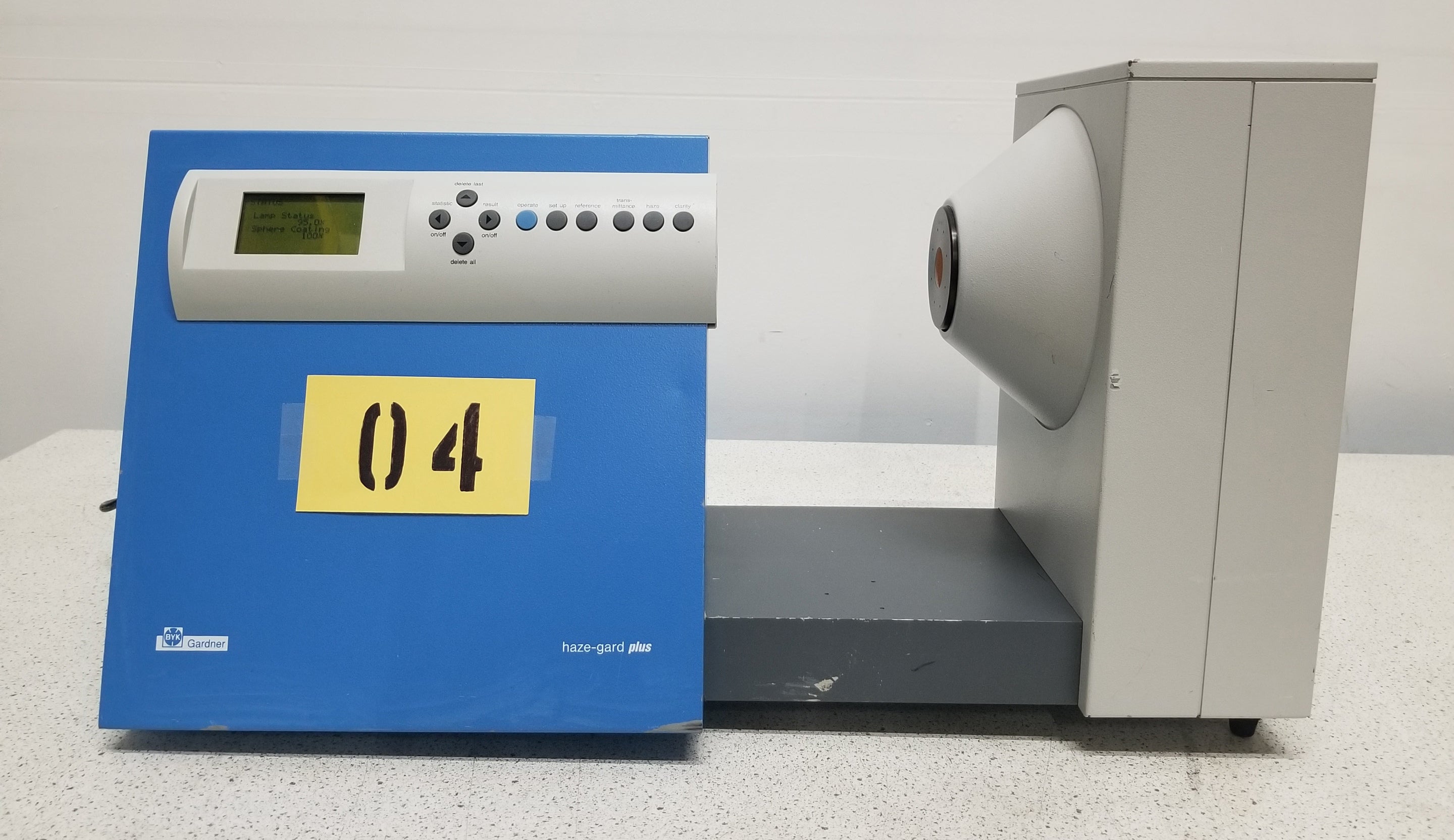 Used BYK Gardner 4725 Haze-Gard Plus Transparency Tester
