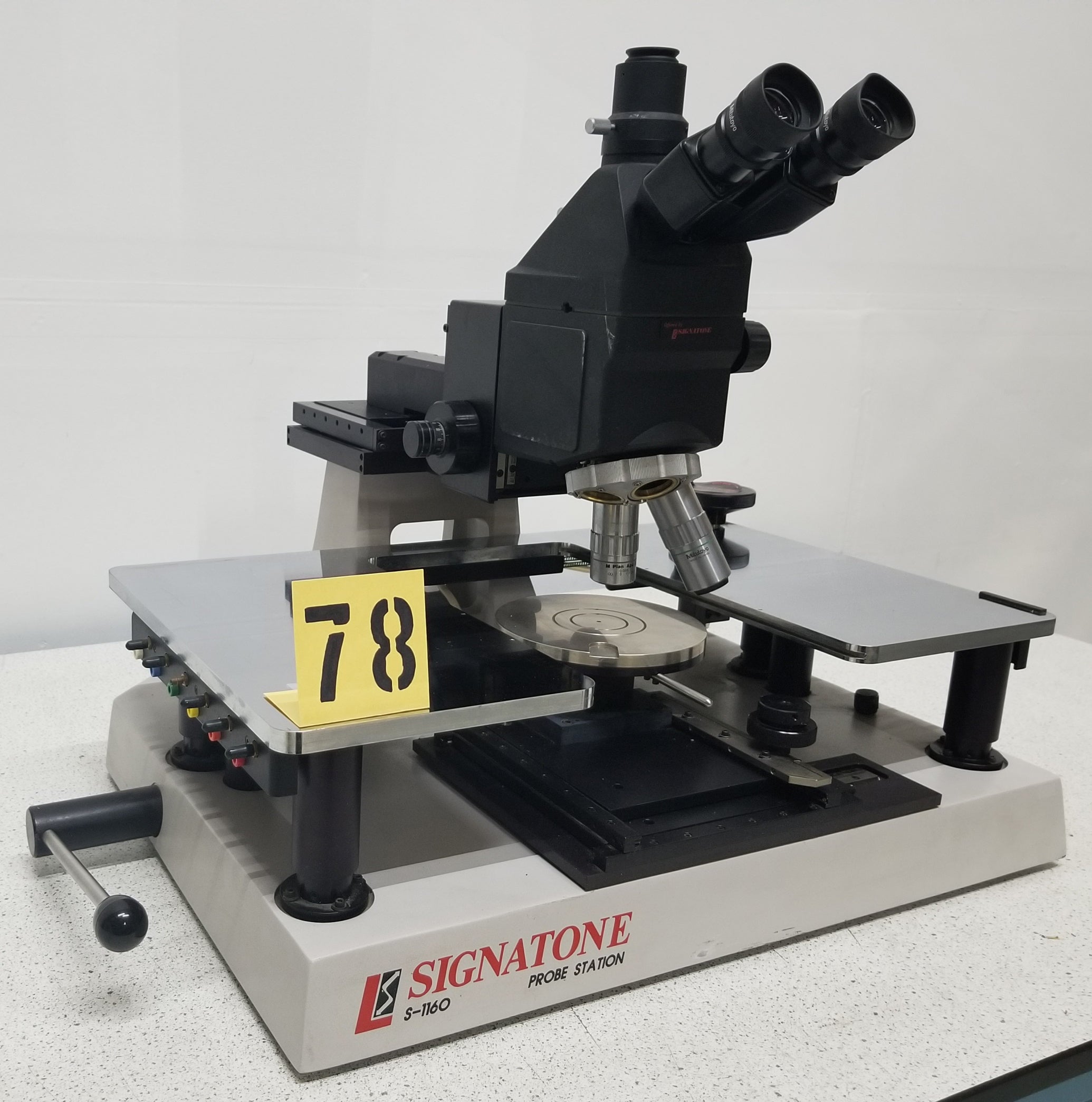 Used Signatone S-1160A-6N 150mm Manual Analytical Probe Station