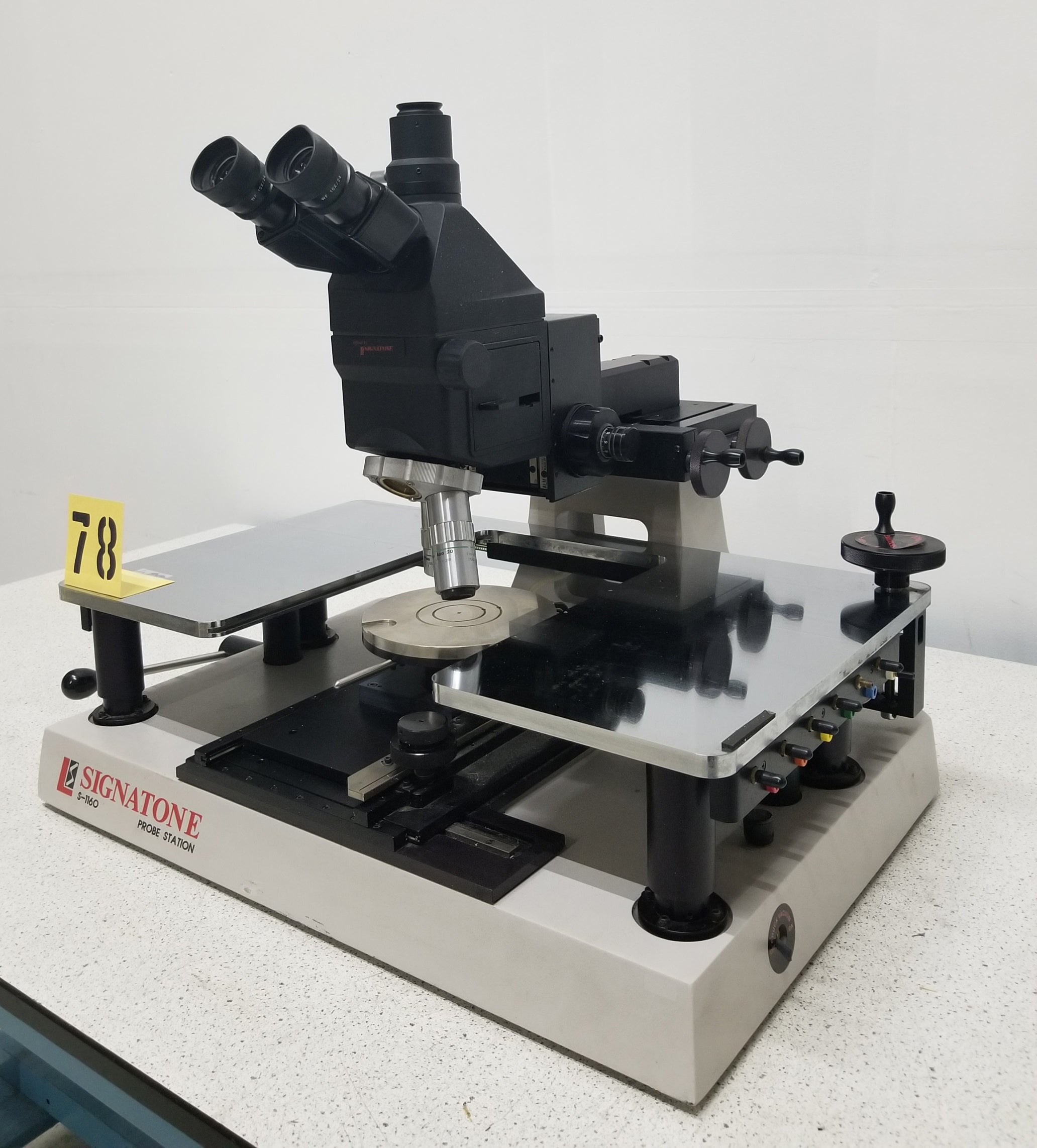 Used Signatone S-1160A-6N 150mm Manual Analytical Probe Station