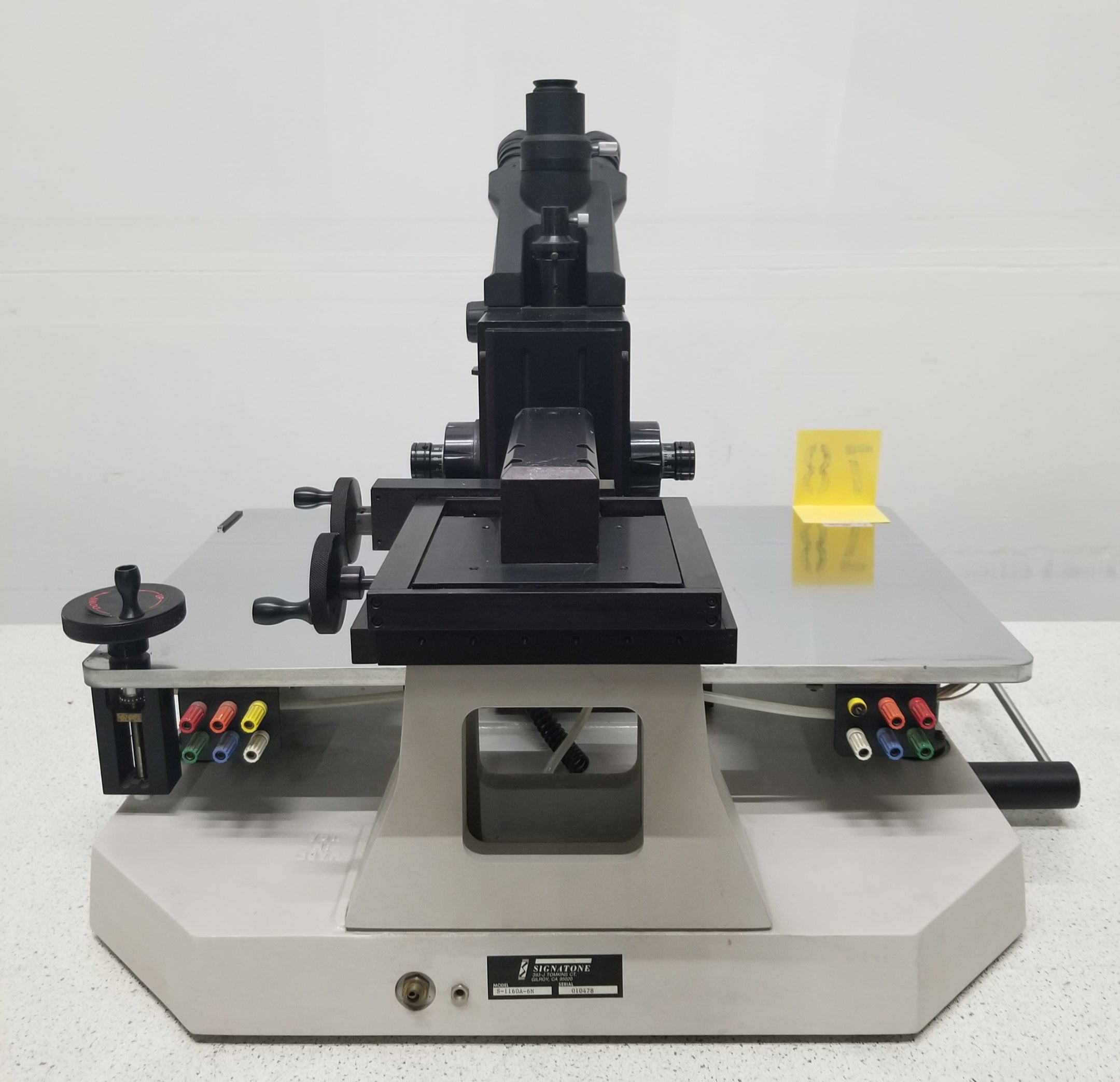 Used Signatone S-1160A-6N 150mm Manual Analytical Probe Station