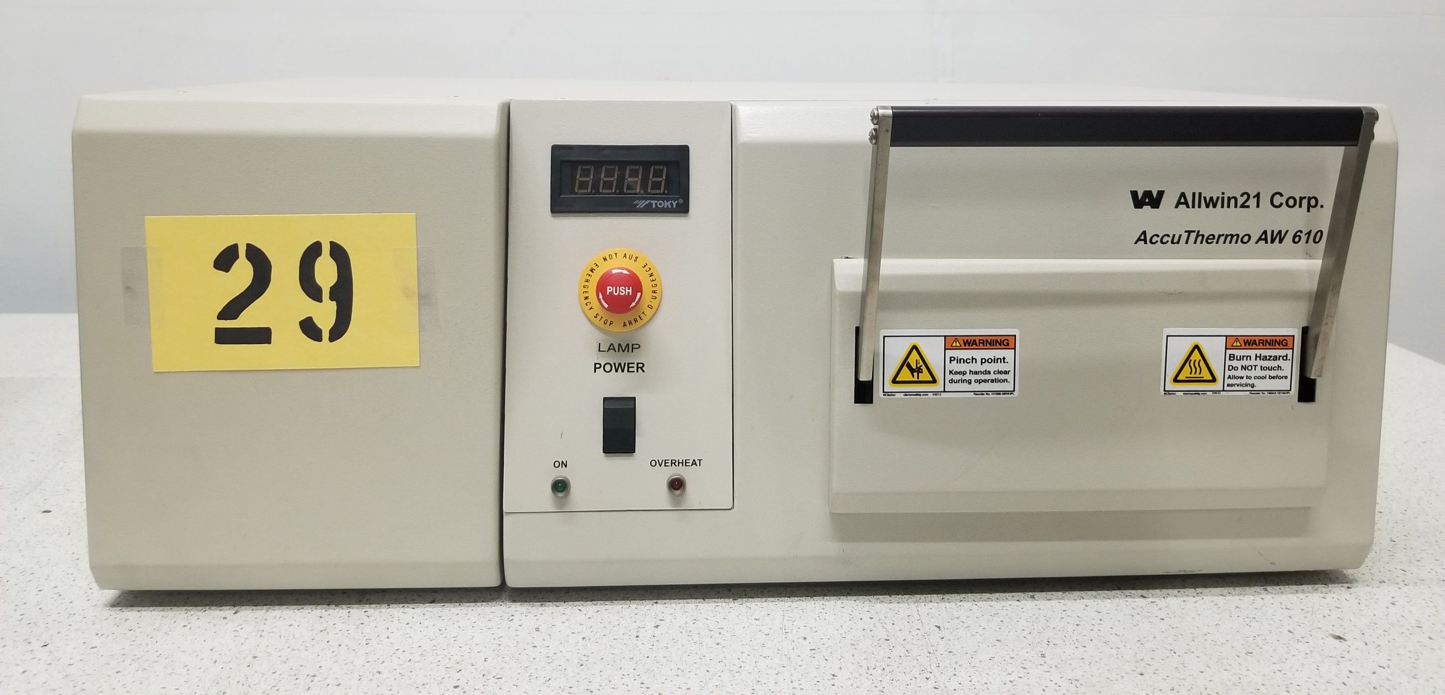 Used Allwin21 Accuthermo AW610 Rapid Thermal Processor