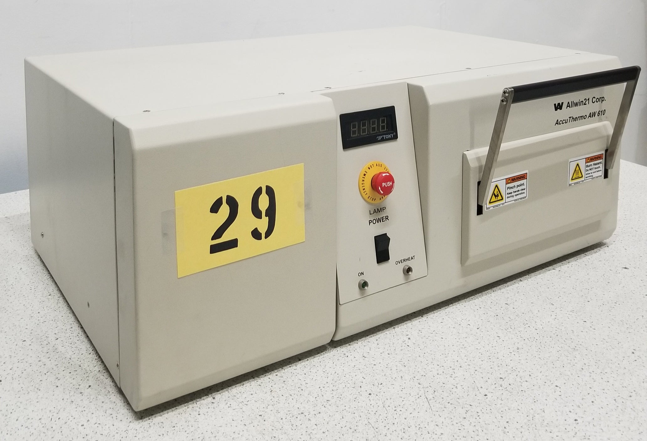 Used Allwin21 Accuthermo AW610 Rapid Thermal Processor