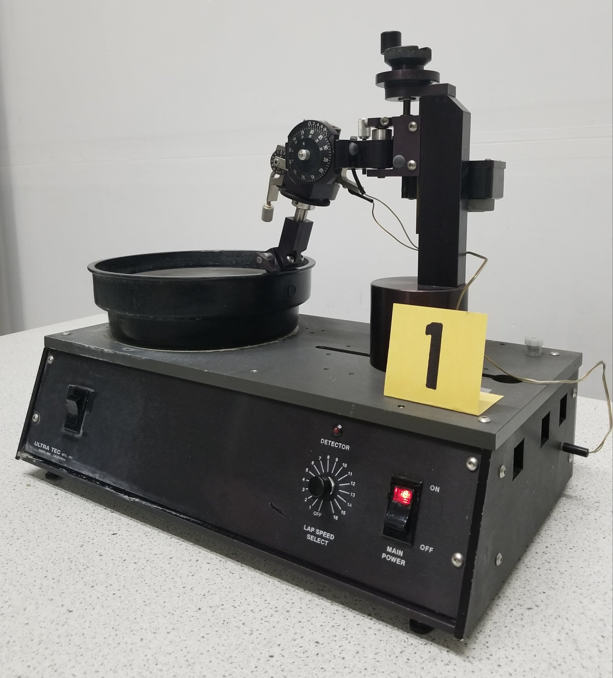 Used Ultra Tec 8" Precision Polishing System