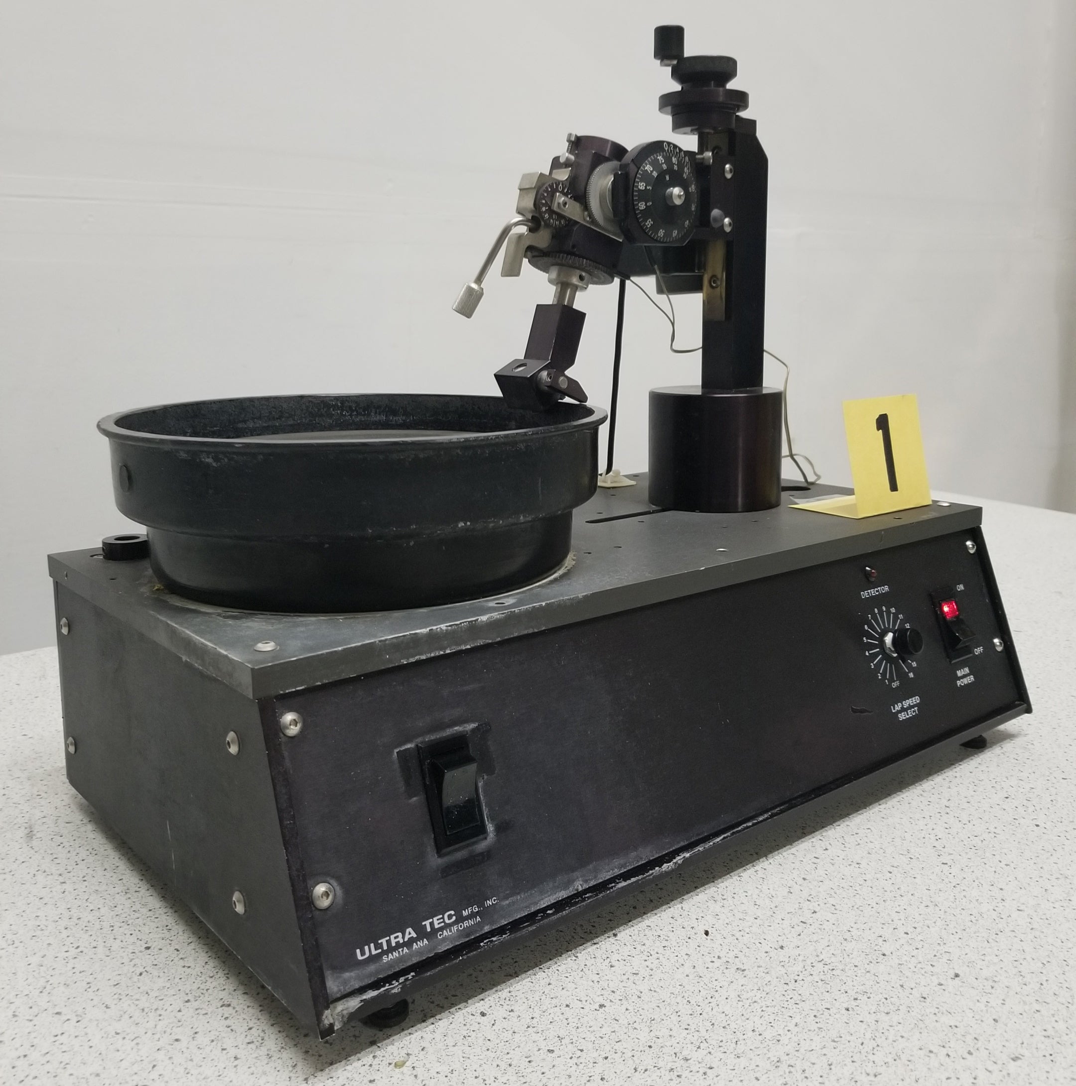 Used Ultra Tec 8" Precision Polishing System