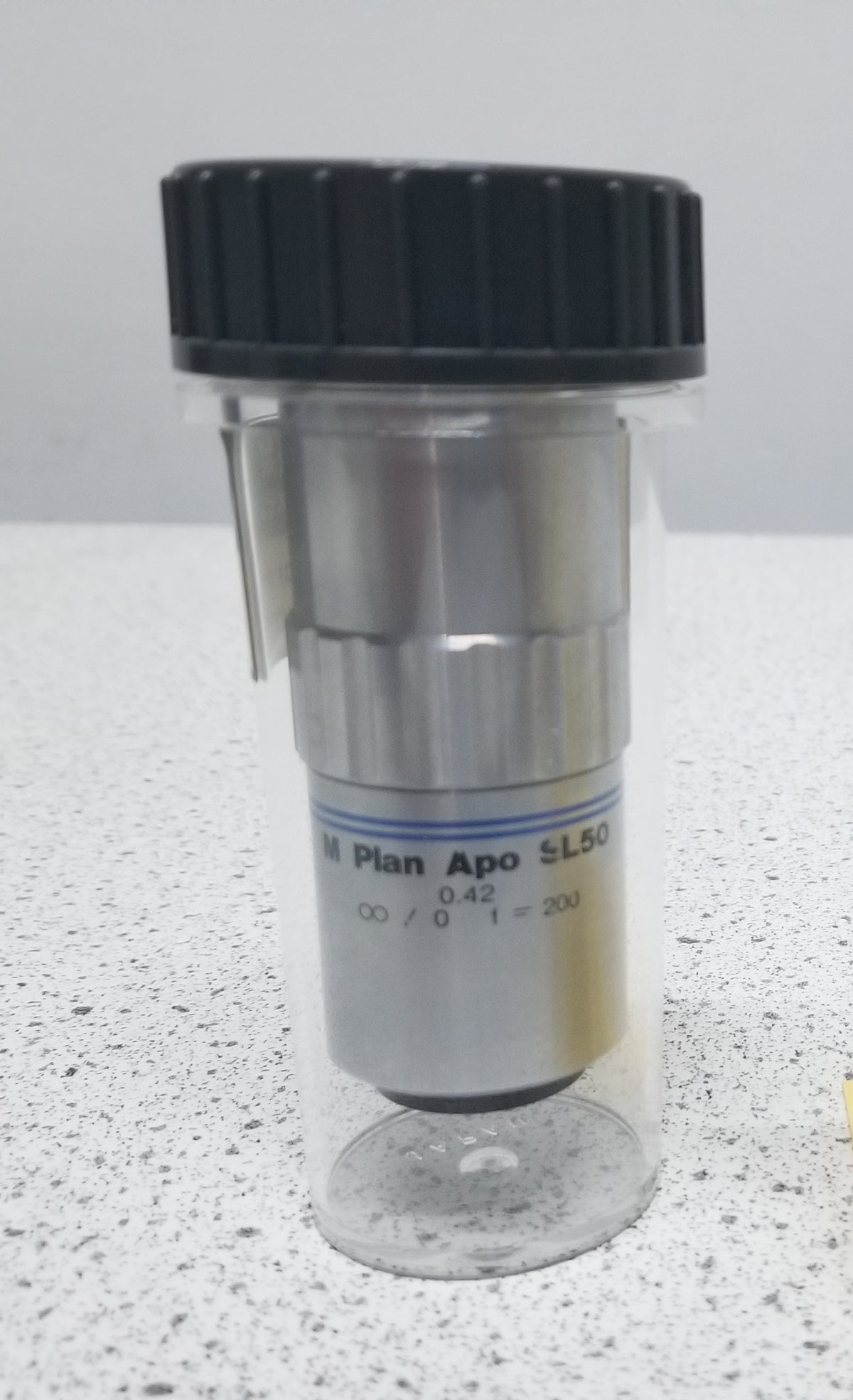 Used Mitutoyo MPLAN APO SL50 50X Microscope Objective