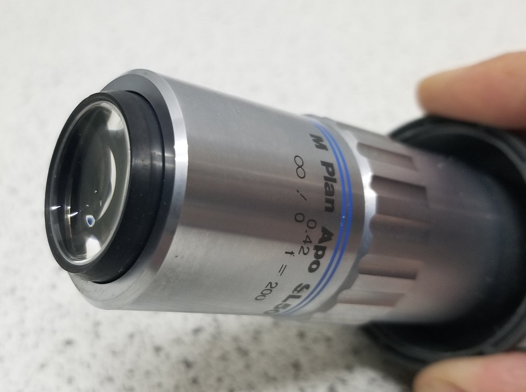Used Mitutoyo MPLAN APO SL50 50X Microscope Objective