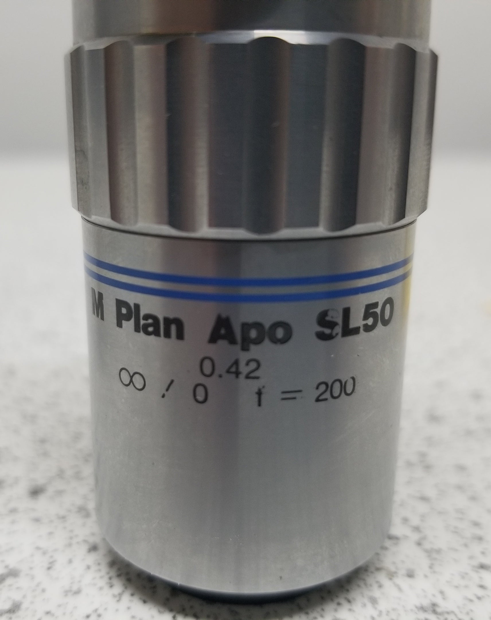 Used Mitutoyo MPLAN APO SL50 50X Microscope Objective