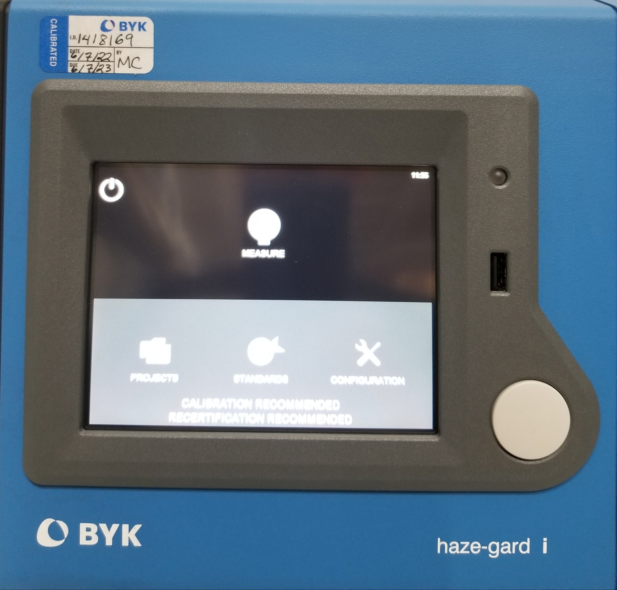 Used BYK Gardner Haze-Gard I 4775 Transparency Transmission  Haze Meter