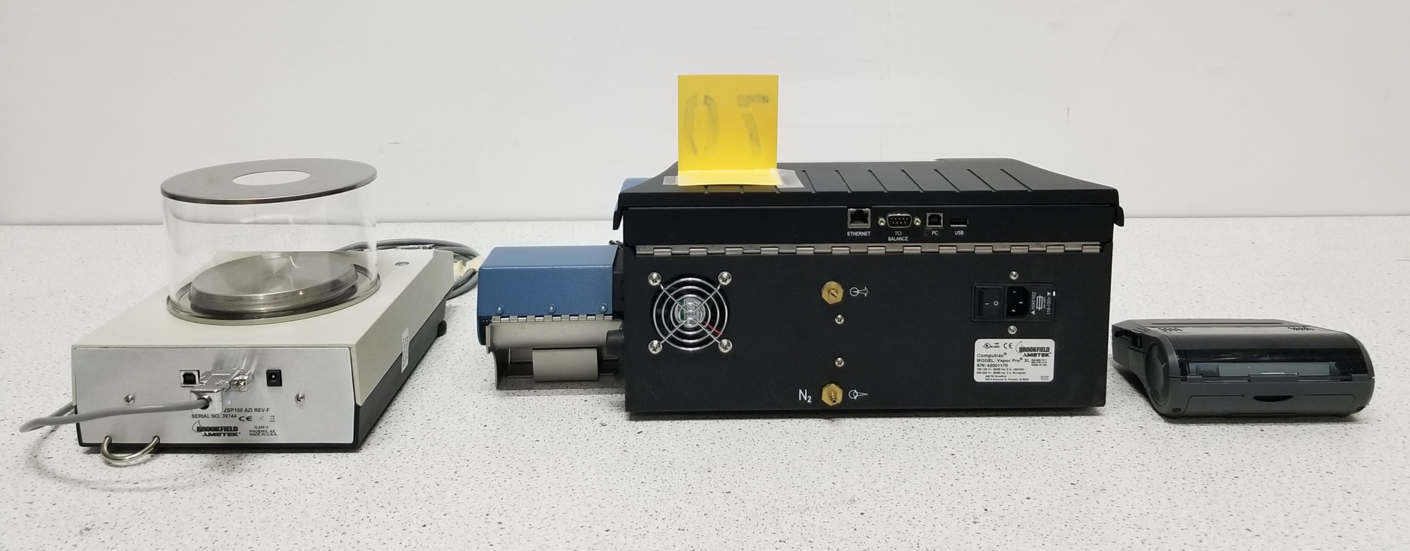 Used Brookfield Ametek Vapor PRO XL Moisture Specific Analyzer